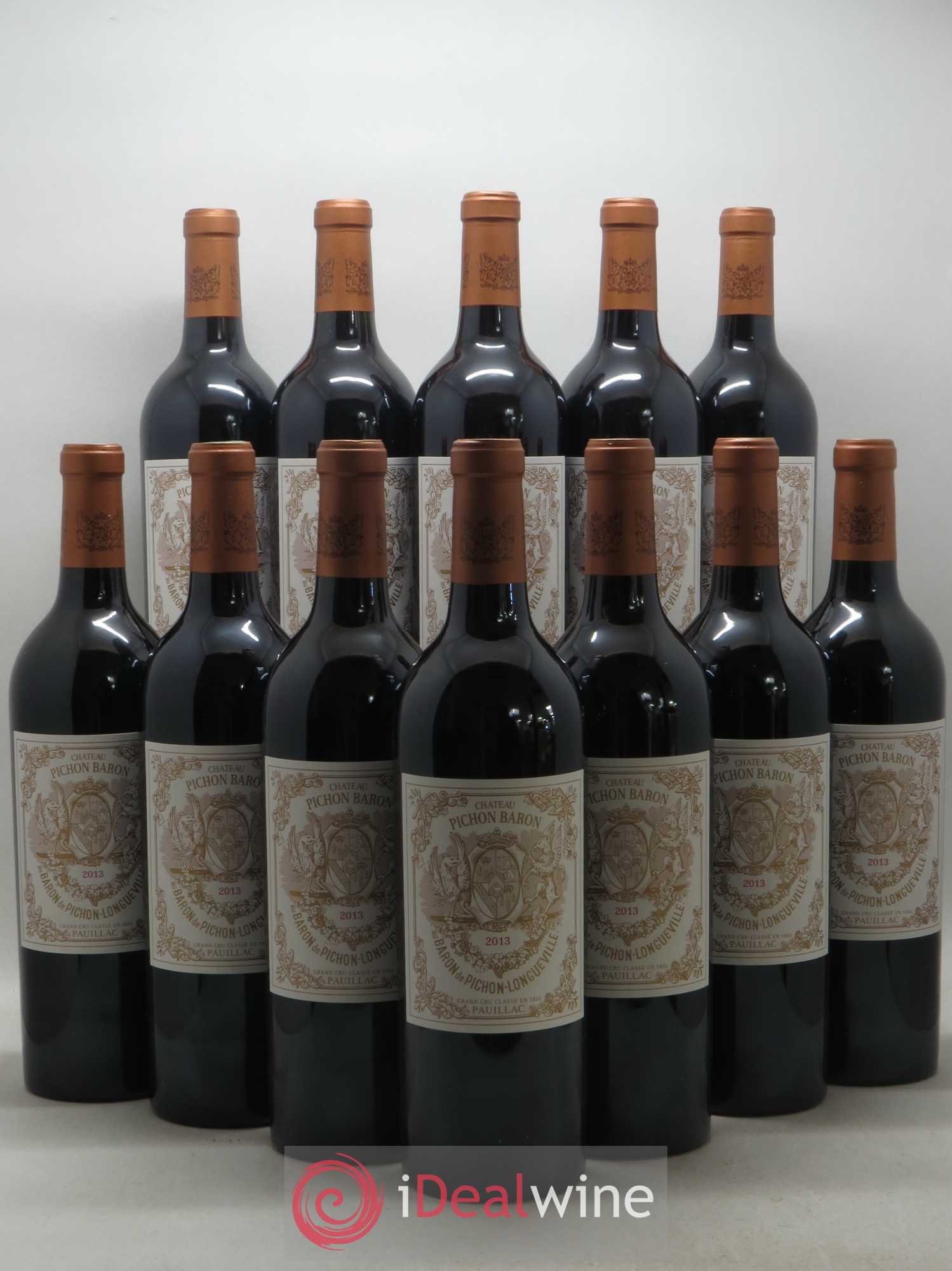Pichon Longueville Baron 2ème Grand Cru Classé 2013 - Lot de 12 bouteilles - 0