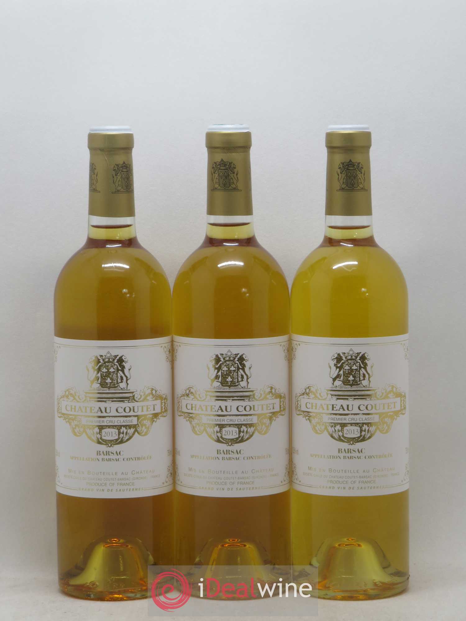 Château Coutet 1er Grand Cru Classé 2013 - Lotto di 12 bottiglie - 1