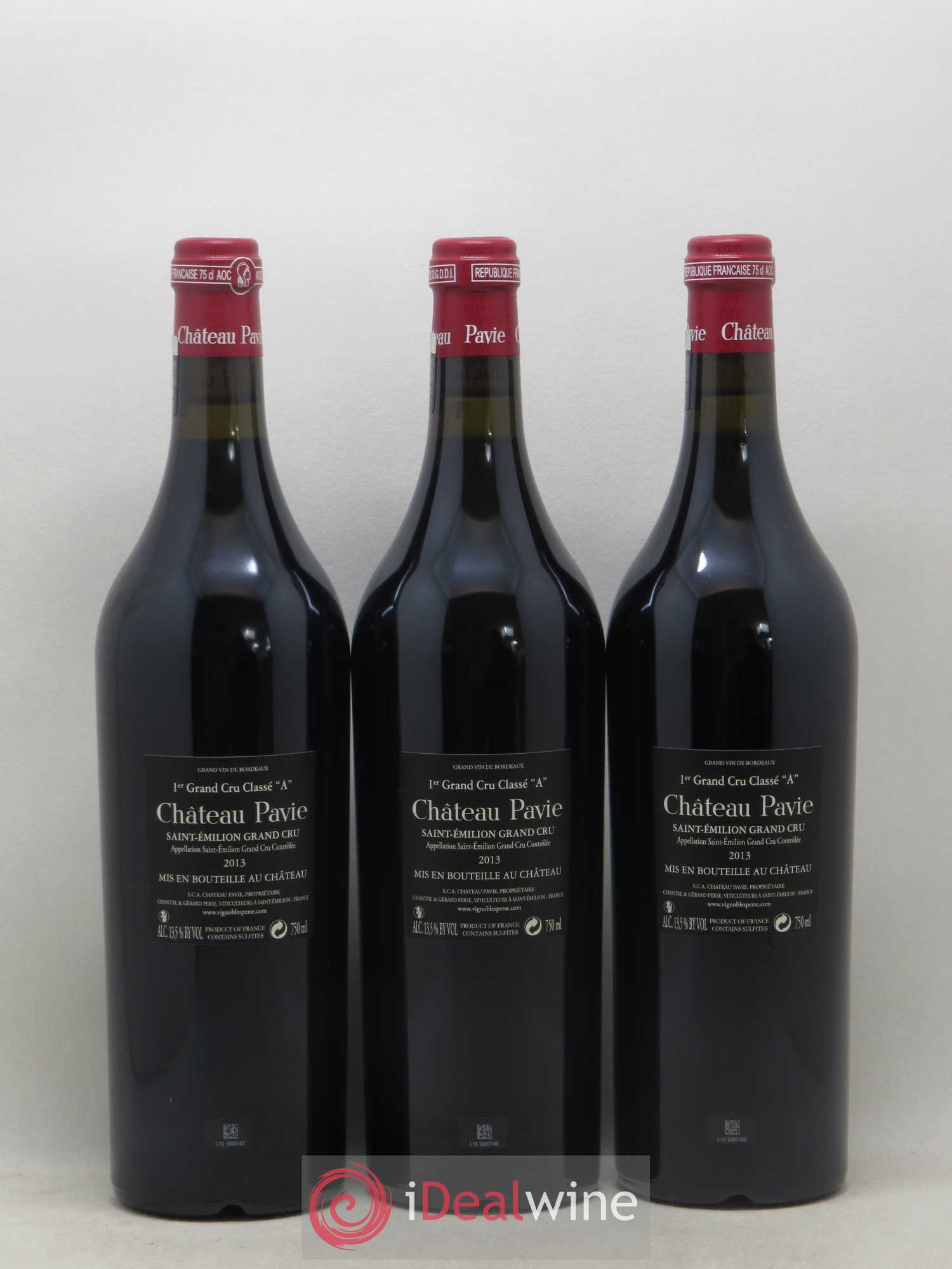 Château Pavie 1er Grand Cru Classé A 2013 - Lot de 12 bouteilles - 2
