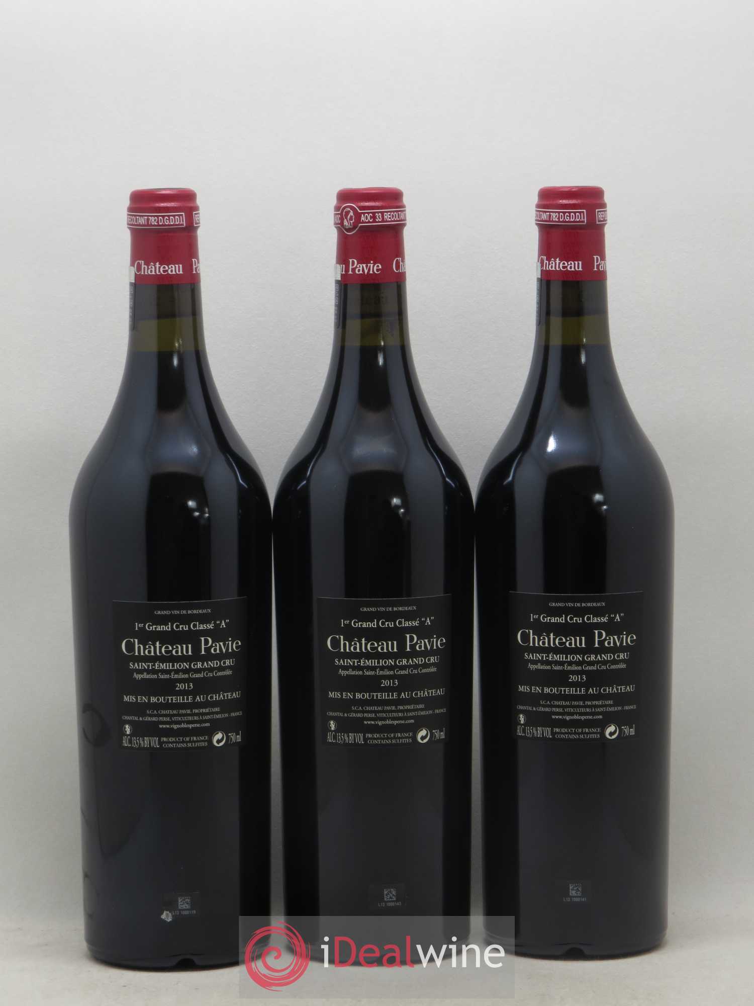 Château Pavie 1er Grand Cru Classé A 2013 - Lot de 12 bouteilles - 8