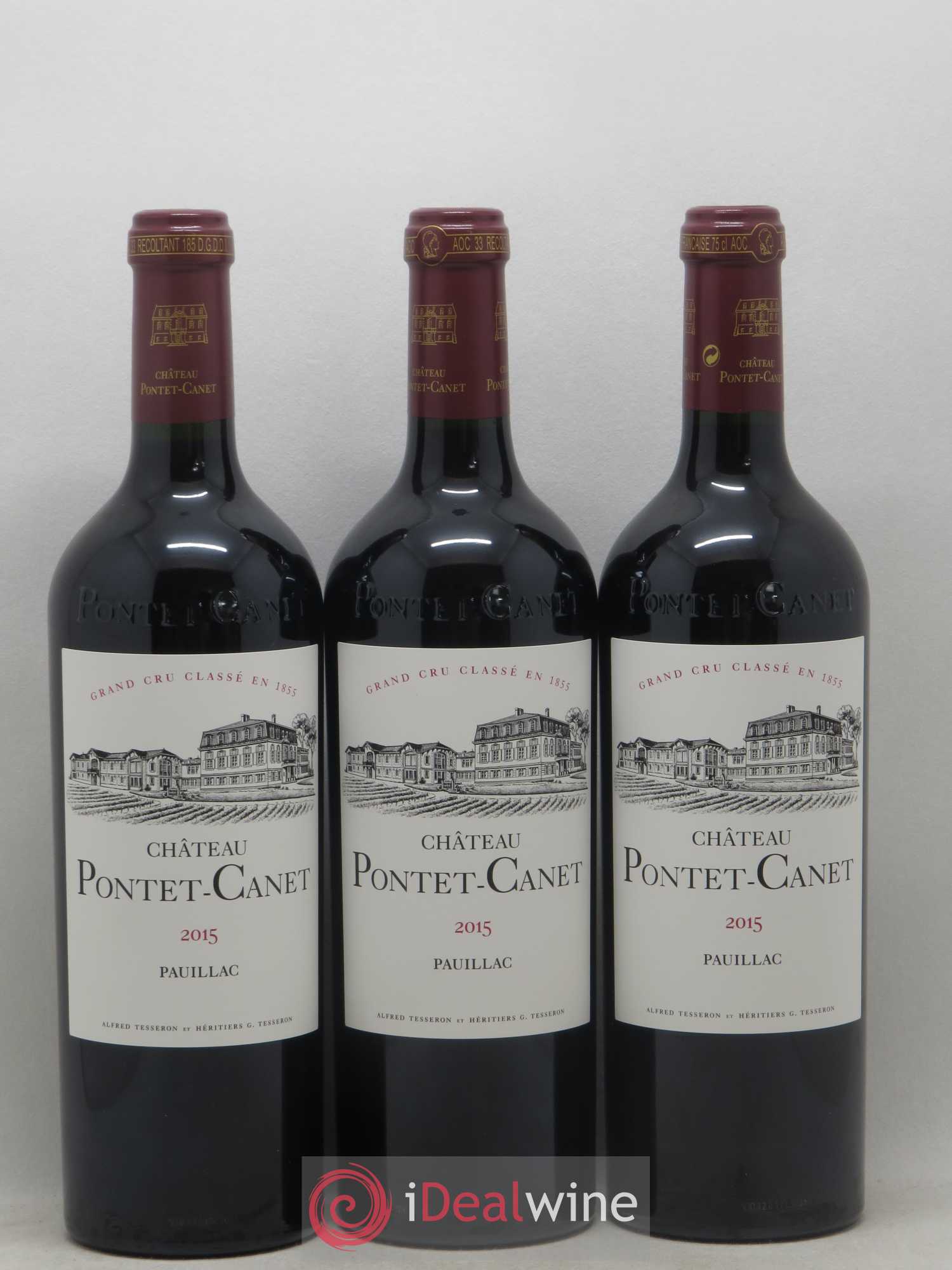 Château Pontet Canet 5ème Grand Cru Classé 2015 - Lot de 12 bouteilles - 4