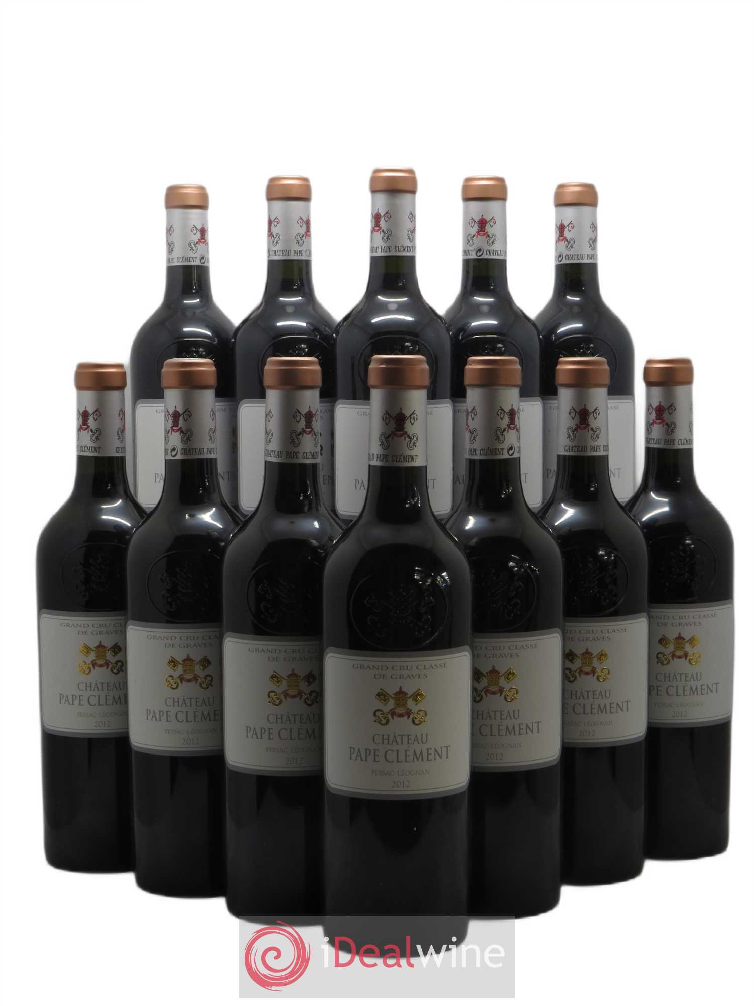 Château Pape Clément Cru Classé de Graves 2012 - Lot de 12 bouteilles - 0