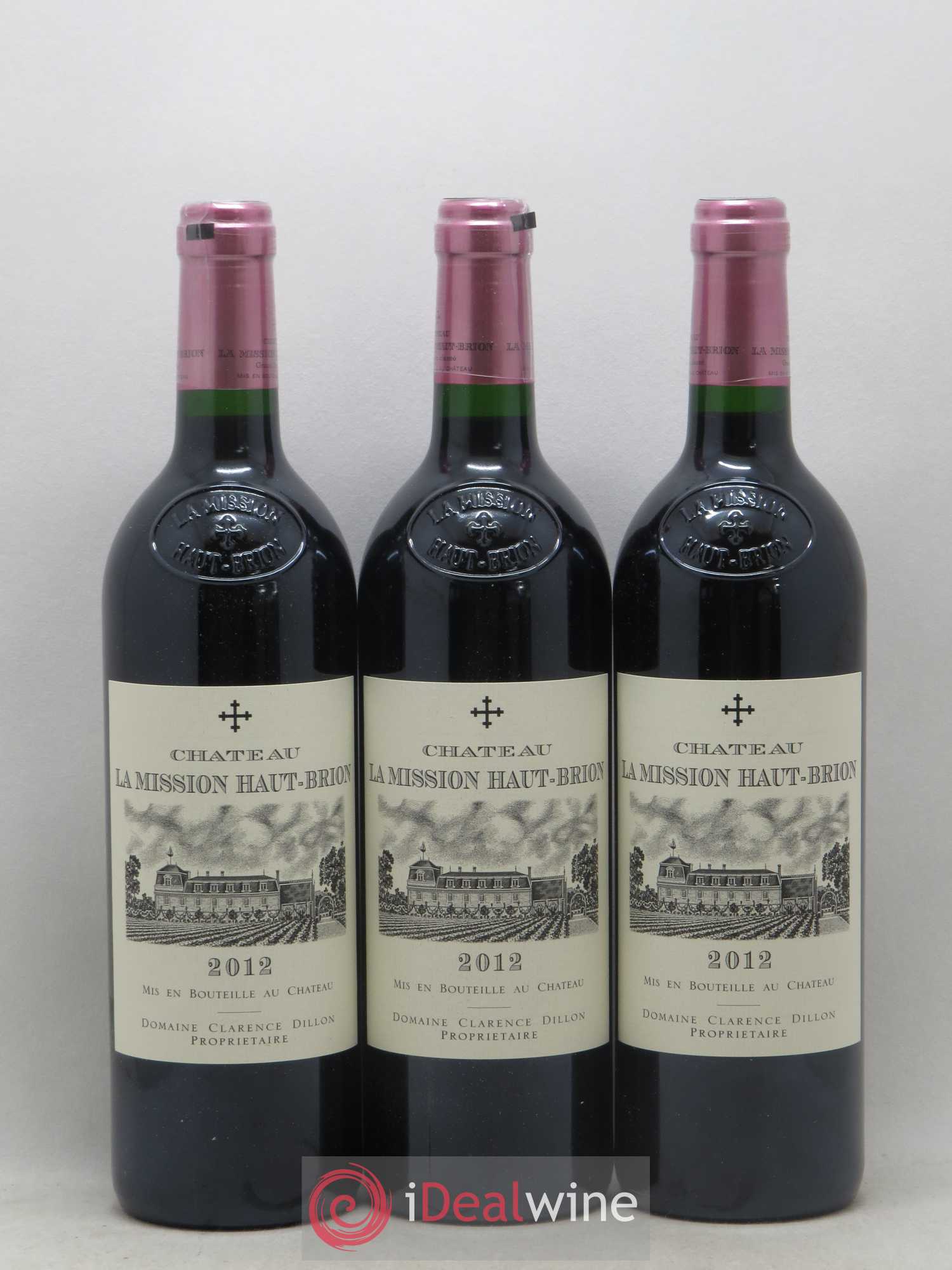 Château la Mission Haut-Brion Cru Classé de Graves 2012 - Lot de 12 bouteilles - 1