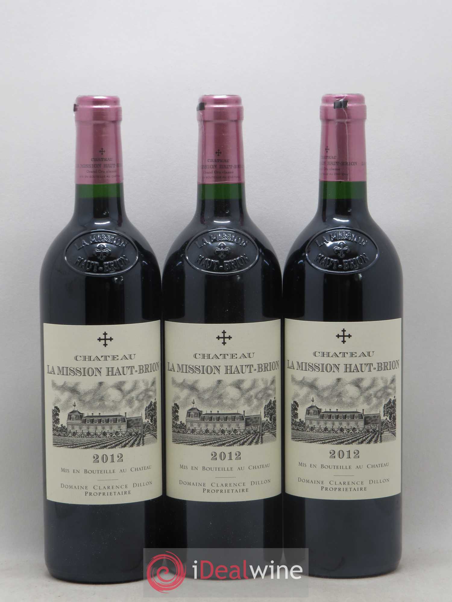 Château la Mission Haut-Brion Cru Classé de Graves 2012 - Lot de 12 bouteilles - 3