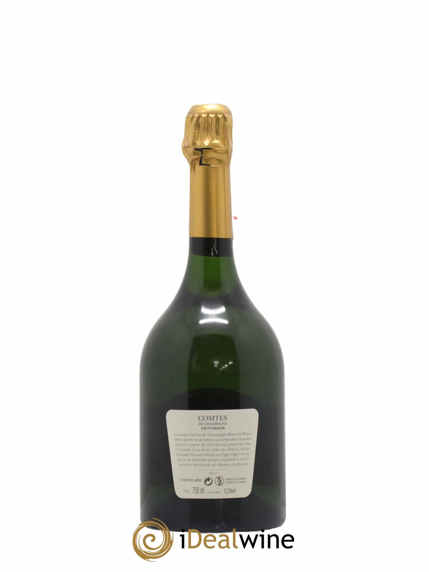 Comtes de Champagne Taittinger 2008 - Lot de 1 bouteille - 1