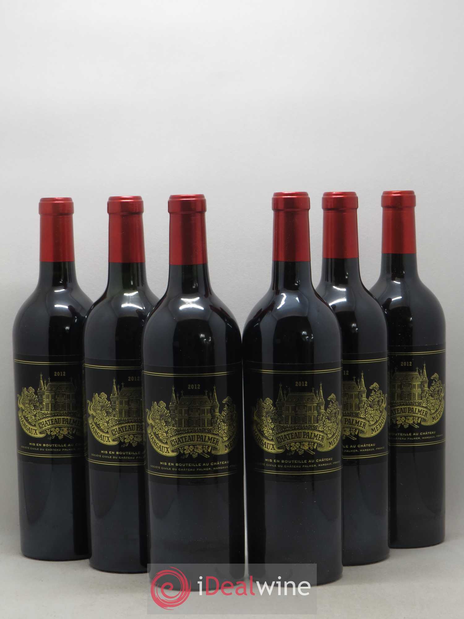 Château Palmer 3ème Grand Cru Classé 2012 - Lot de 6 bouteilles - 0