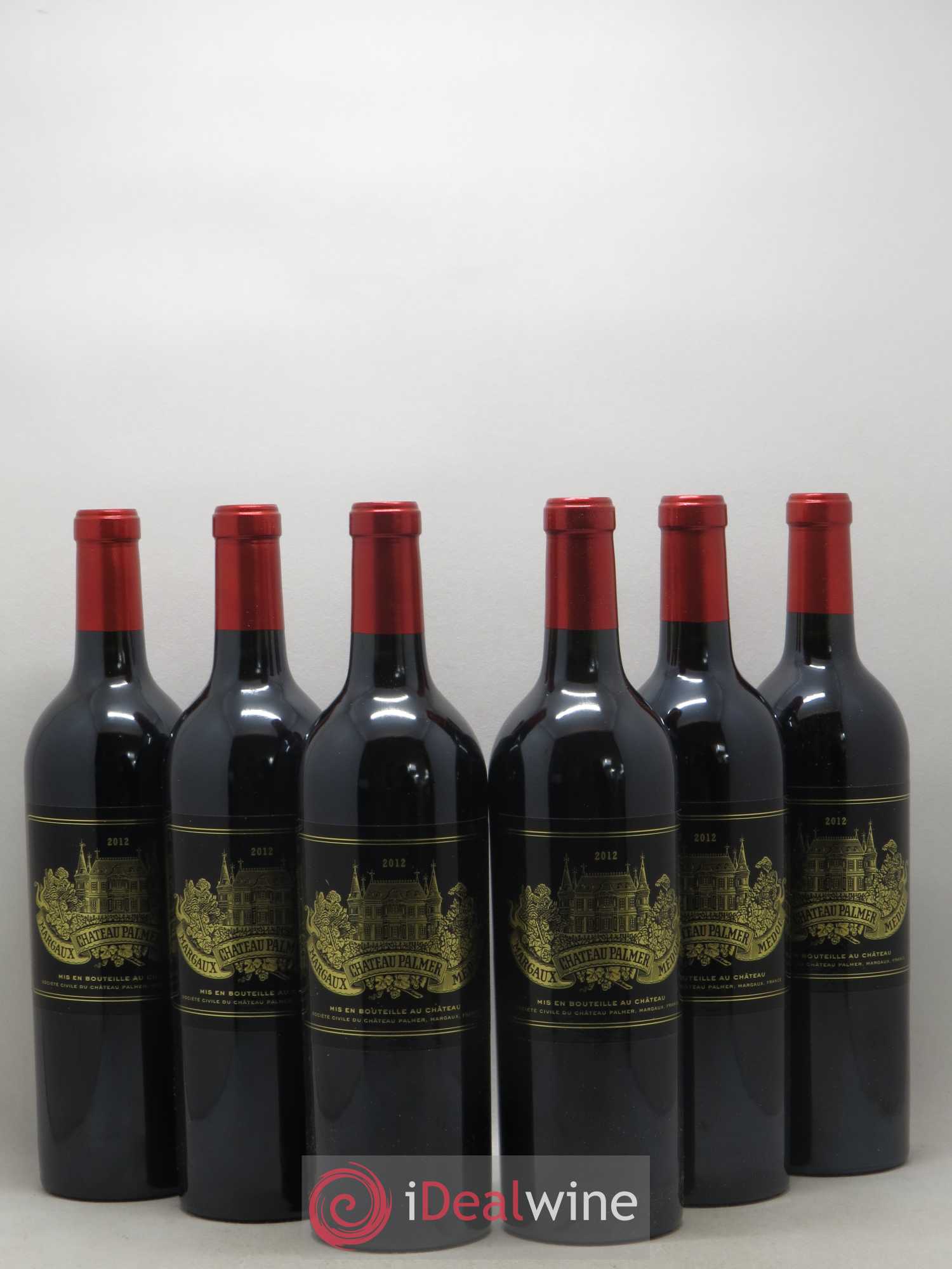 Château Palmer 3ème Grand Cru Classé 2012 - Lot de 6 bouteilles - 0
