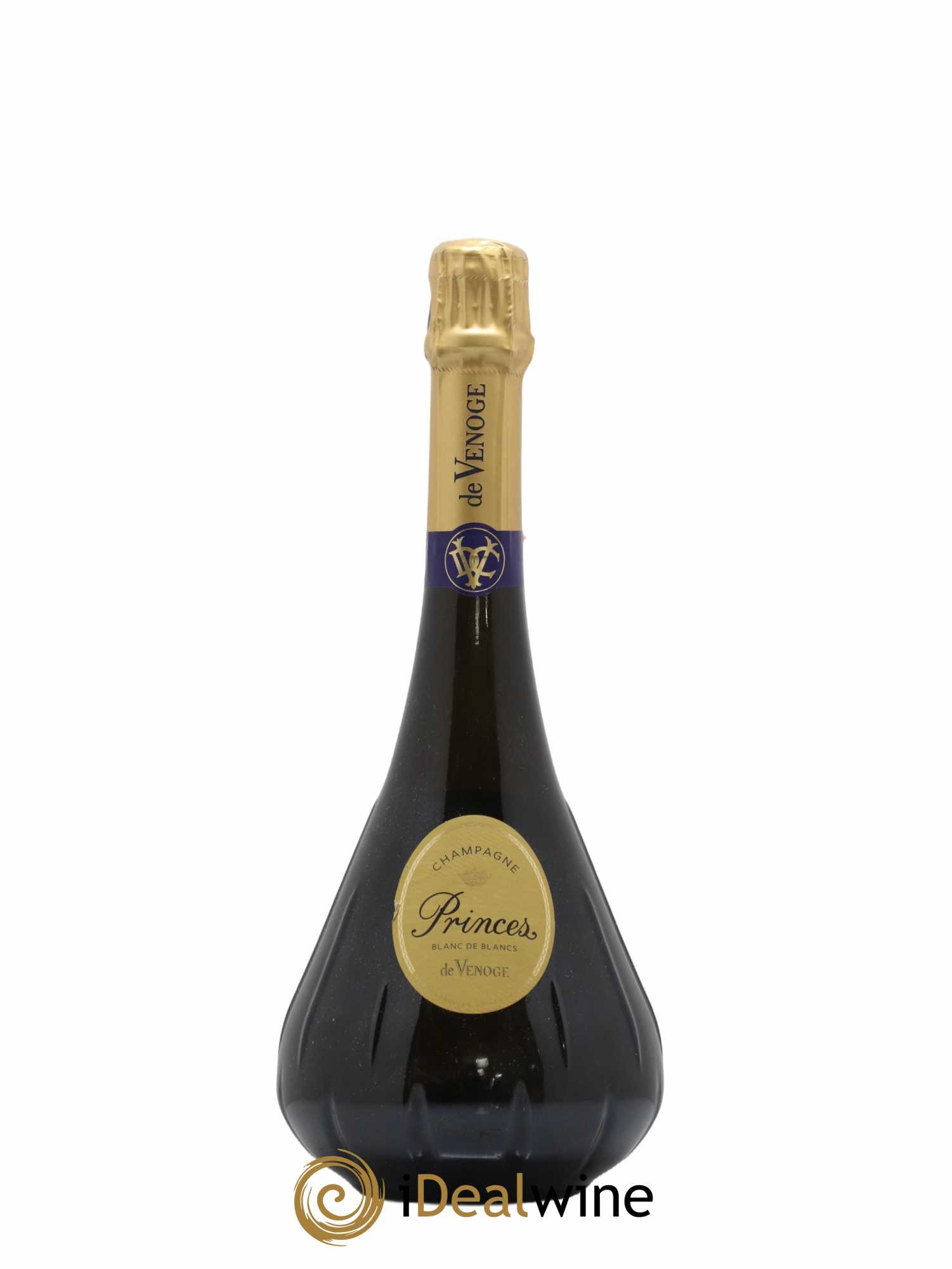 Champagne Princes Blanc de Blancs De Venoge - Posten von 1 Flasche - 0