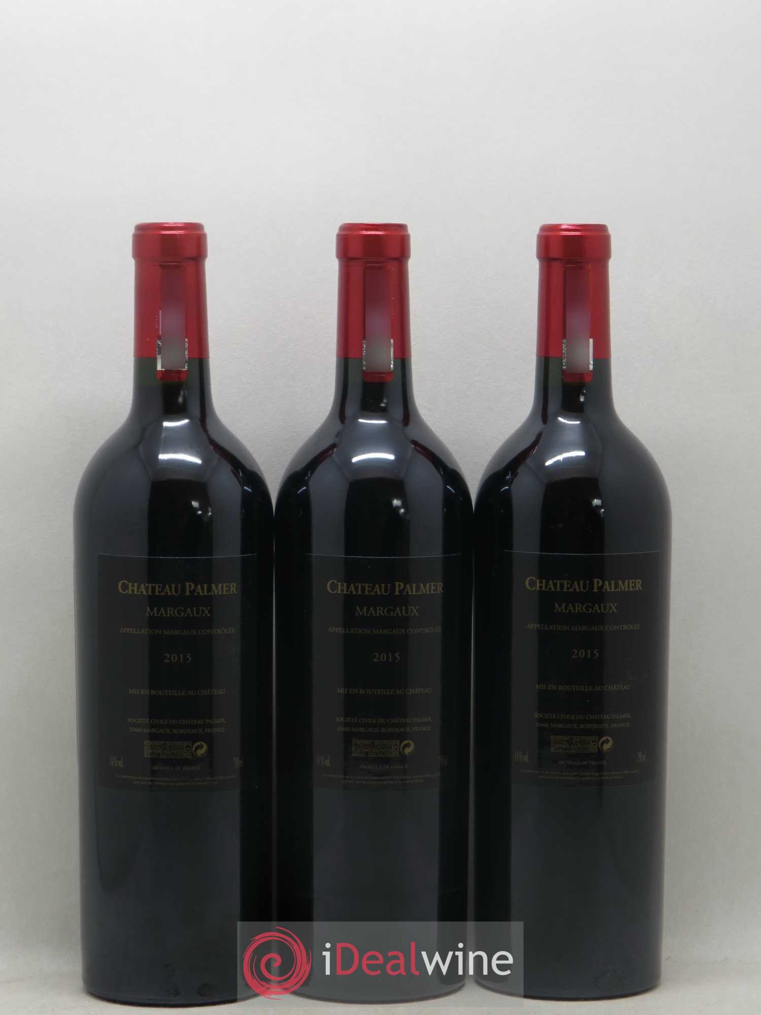 Château Palmer 3ème Grand Cru Classé 2015 - Lot de 6 bouteilles - 4