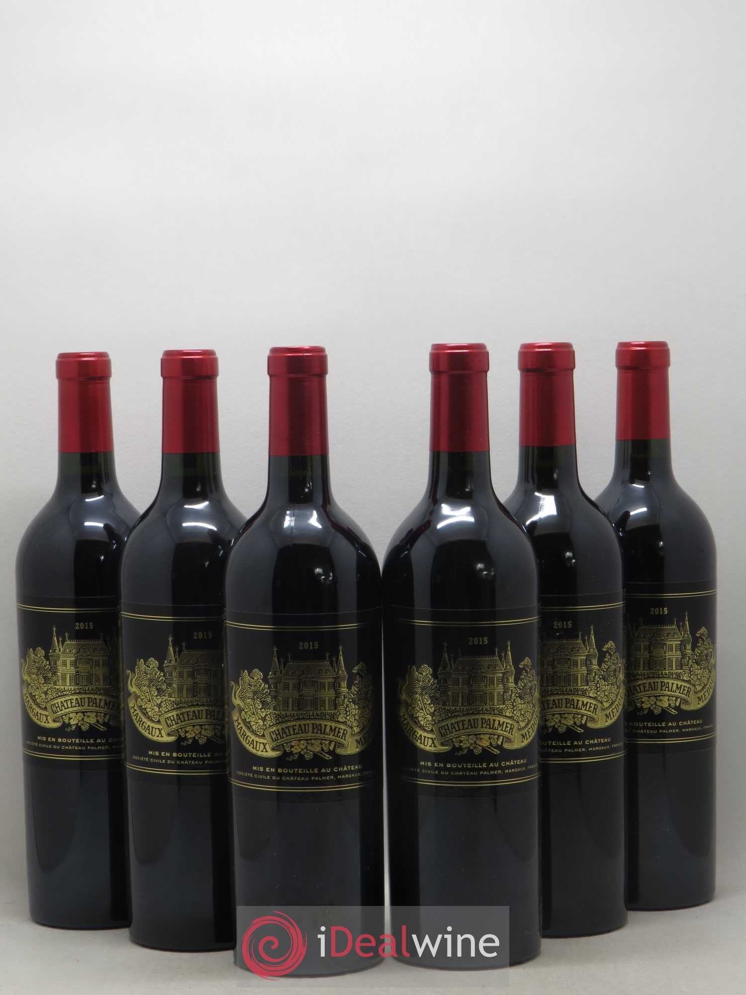 Château Palmer 3ème Grand Cru Classé 2015 - Lot de 6 bouteilles - 0