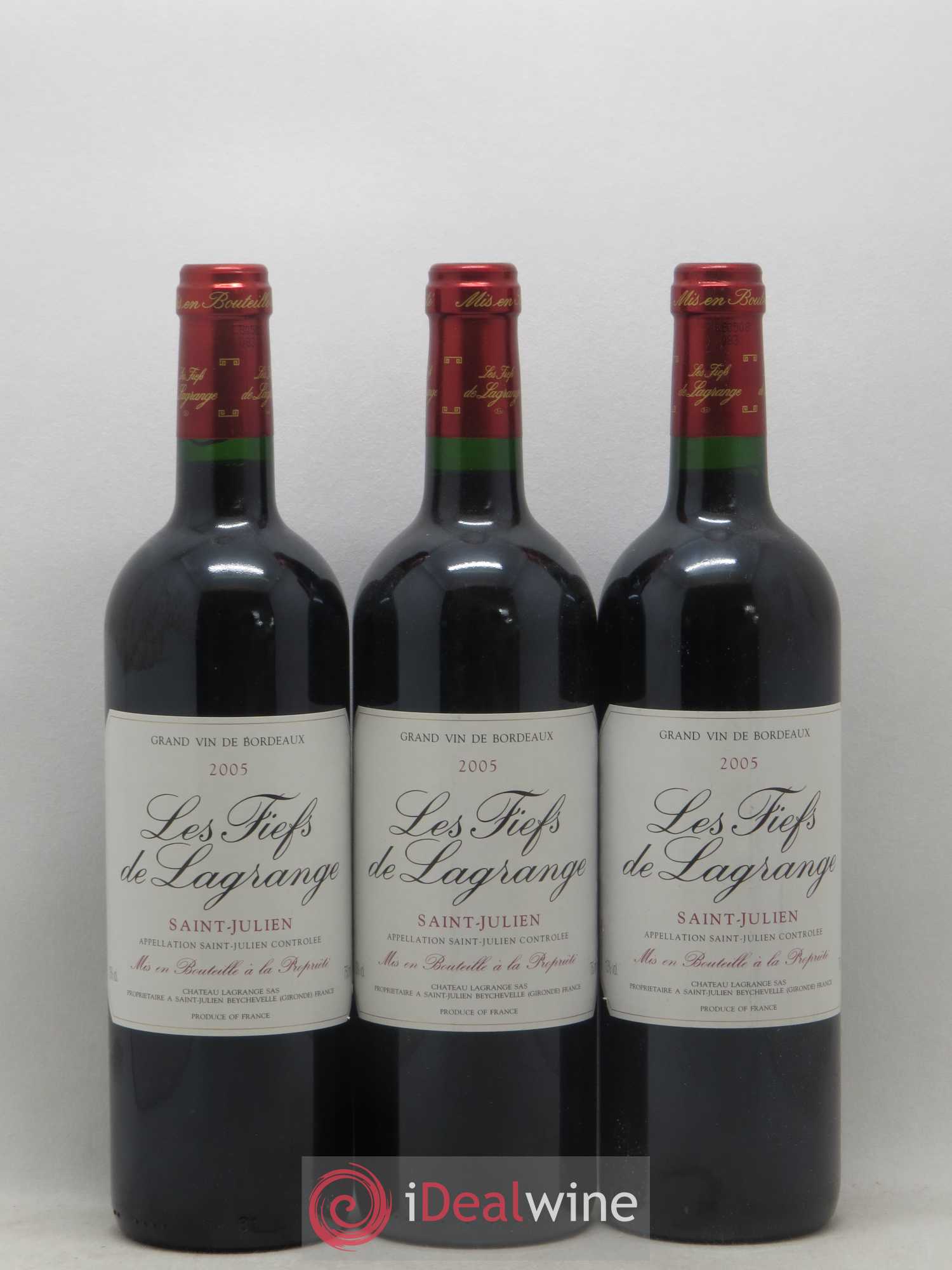 Les Fiefs de Lagrange Second Vin 2005 - Lot de 6 bouteilles - 2