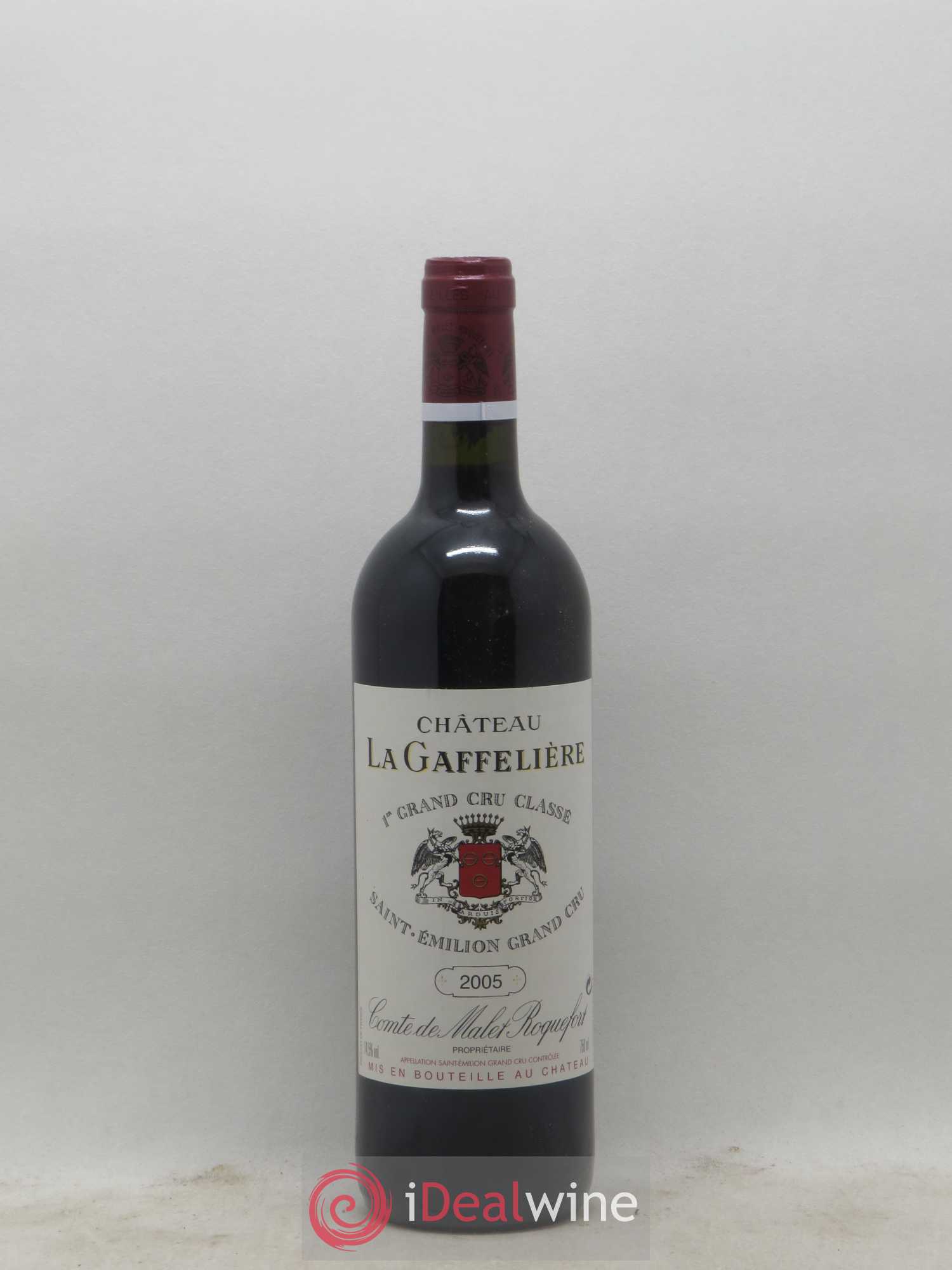 Château la Gaffelière 1er Grand Cru Classé B 2005 - Lot de 1 bouteille - 0