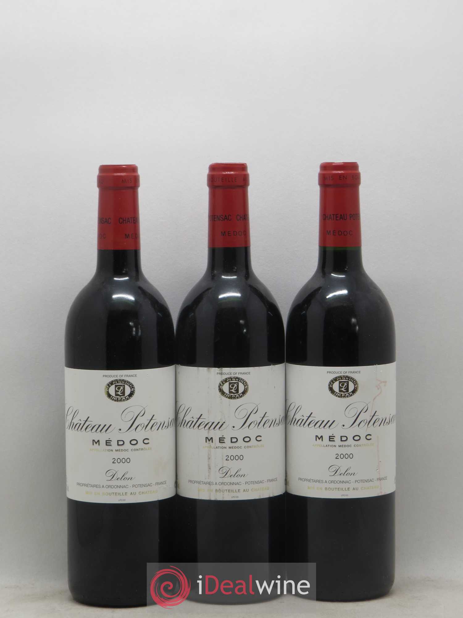 Château Potensac 2000 - Lot de 6 bouteilles - 2