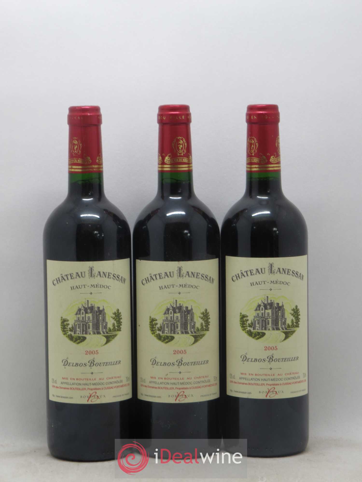 Château Lanessan Cru Bourgeois 2005 - Lot de 6 bouteilles - 1