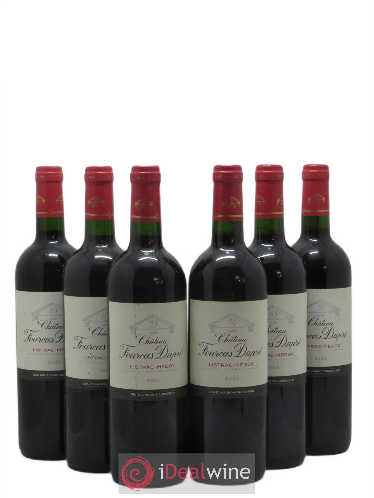 Château Fourcas Dupré 2005 - Lot de 6 bouteilles - 0