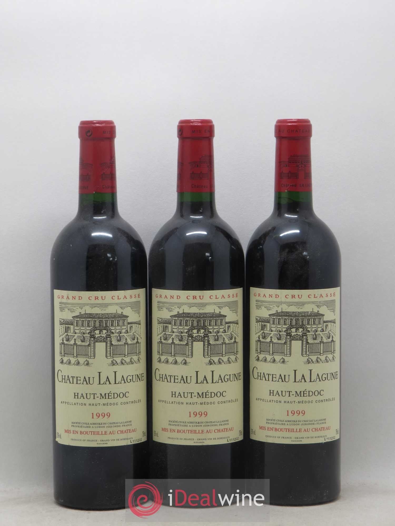Château la Lagune 3ème Grand Cru Classé 1999 - Lot de 6 bouteilles - 1