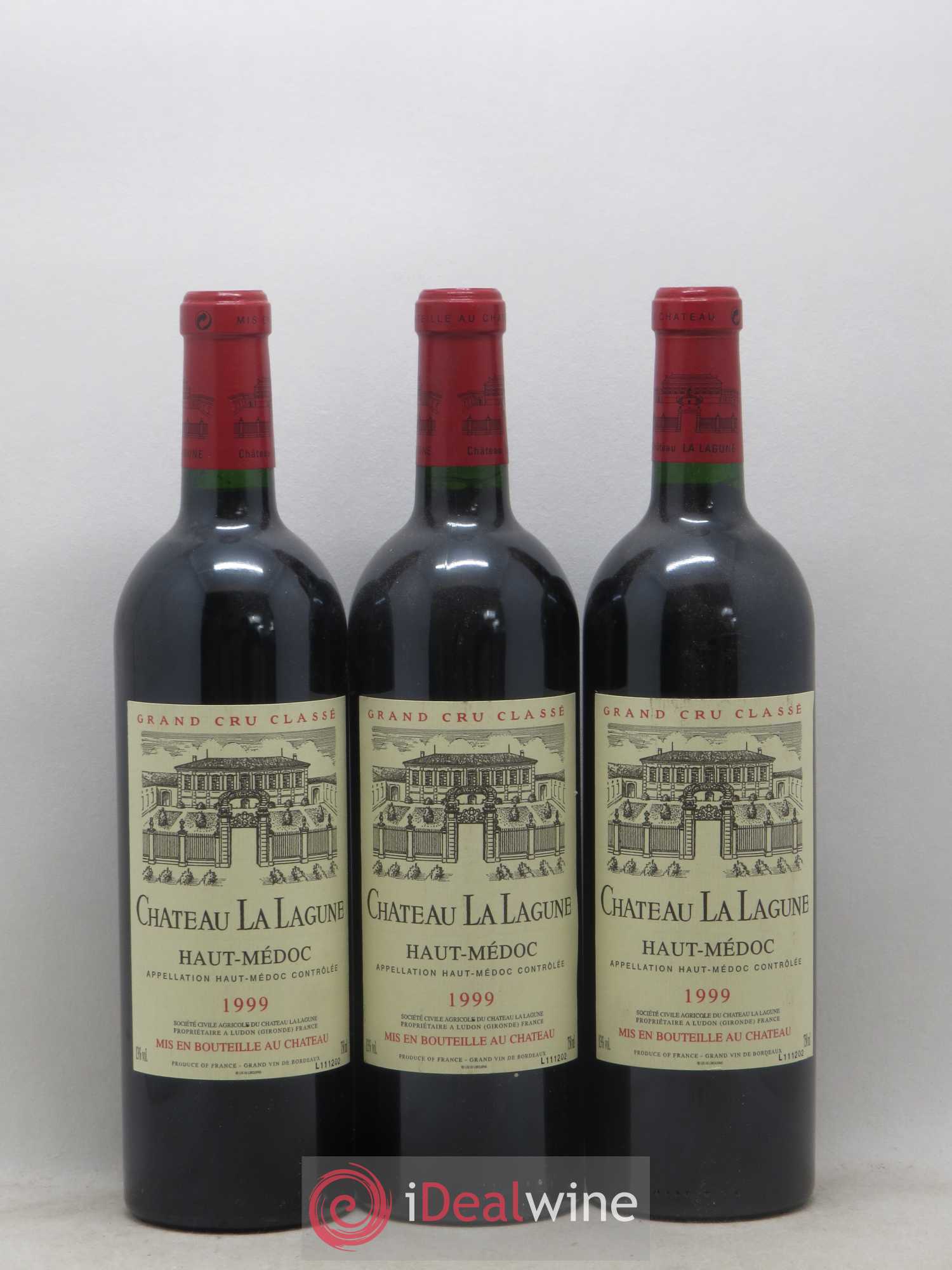 Château la Lagune 3ème Grand Cru Classé 1999 - Lot de 6 bouteilles - 2
