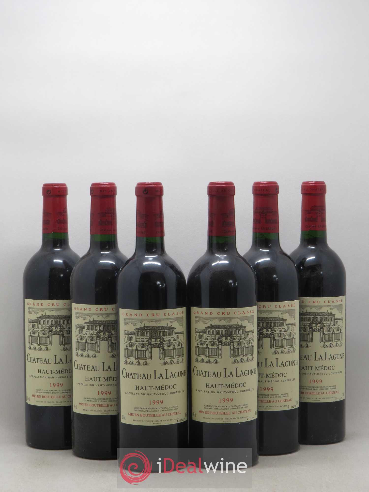 Château la Lagune 3ème Grand Cru Classé 1999 - Lot de 6 bouteilles - 0