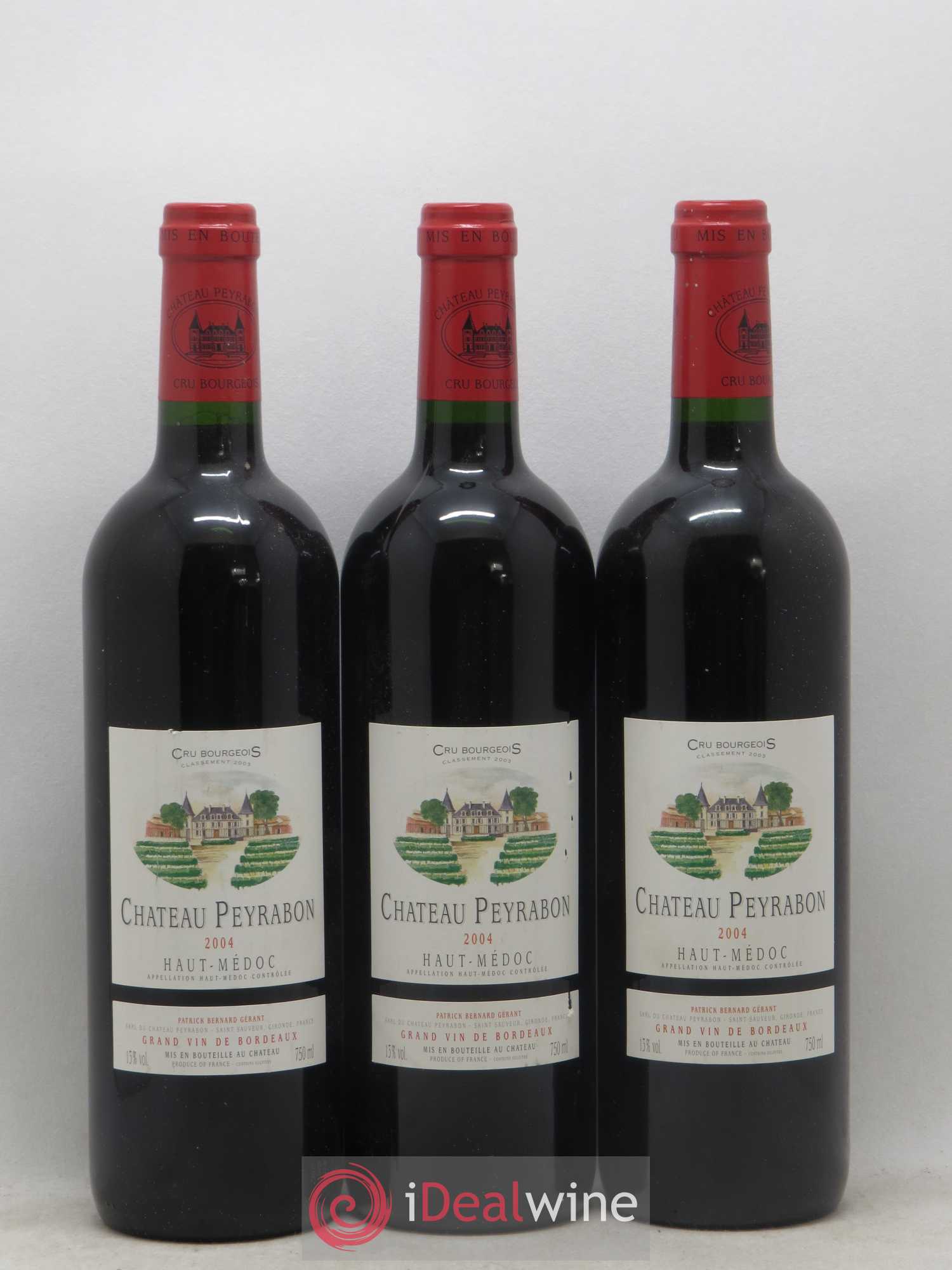 Château Peyrabon Cru Bourgeois 2004 - Lot de 6 bouteilles - 2