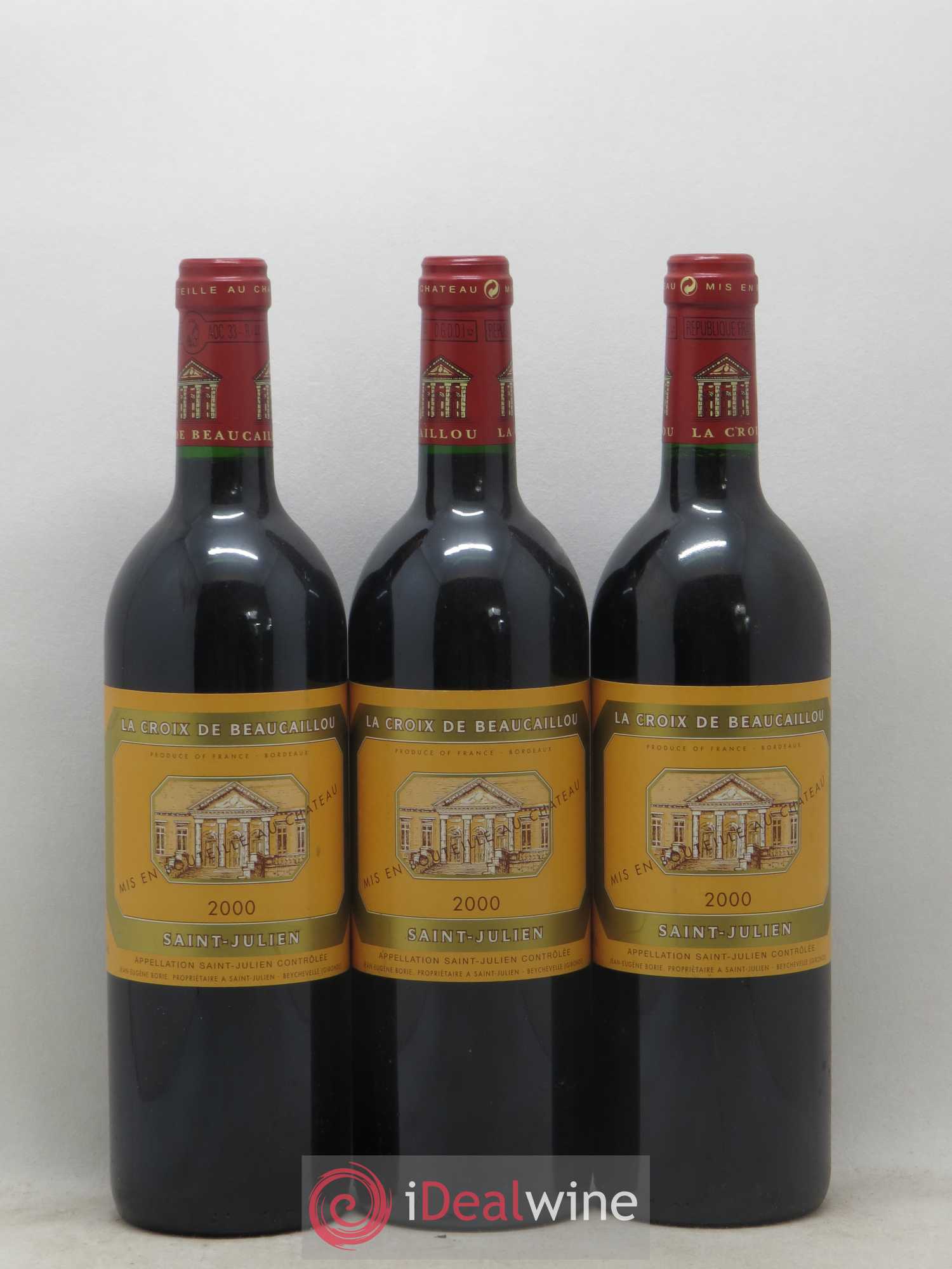 La Croix de Beaucaillou Second Vin 2000 - Lot de 6 bouteilles - 1