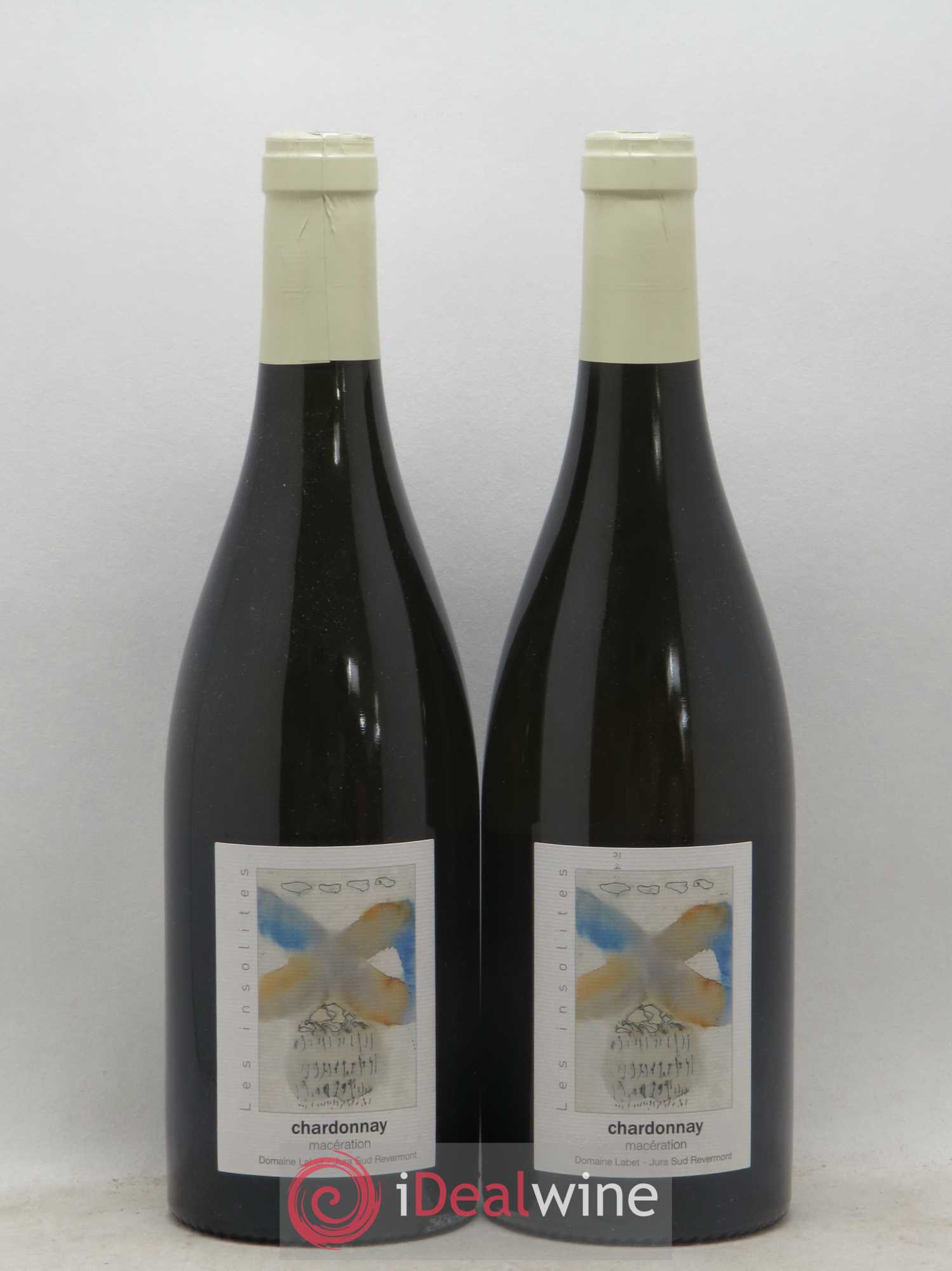 Côtes du Jura Chardonnay Les Varrons Romain - Julien - Charline Labet Macération 2018 - Lot de 2 bouteilles - 0
