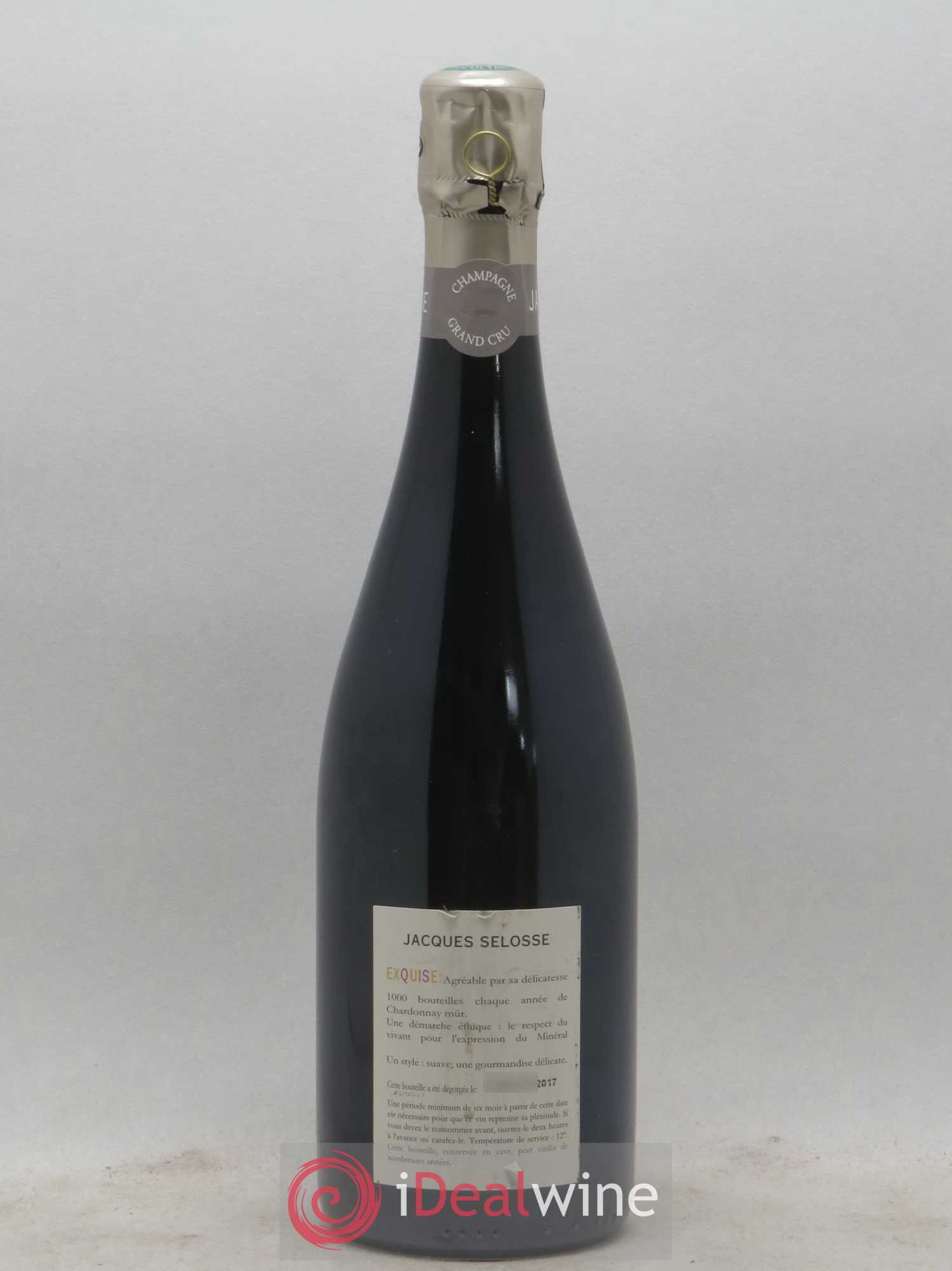 Exquise NV Jacques Selosse - Lot de 1 bouteille - 1