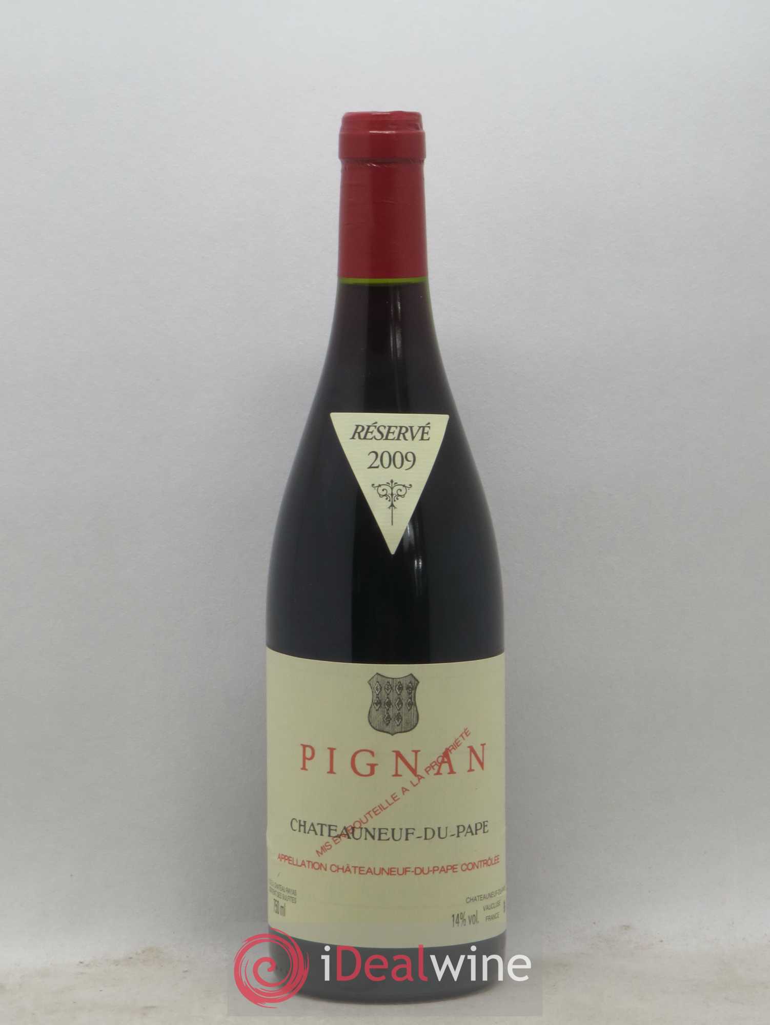 Châteauneuf-du-Pape Pignan Emmanuel Reynaud 2009 - Lot de 1 bouteille - 0