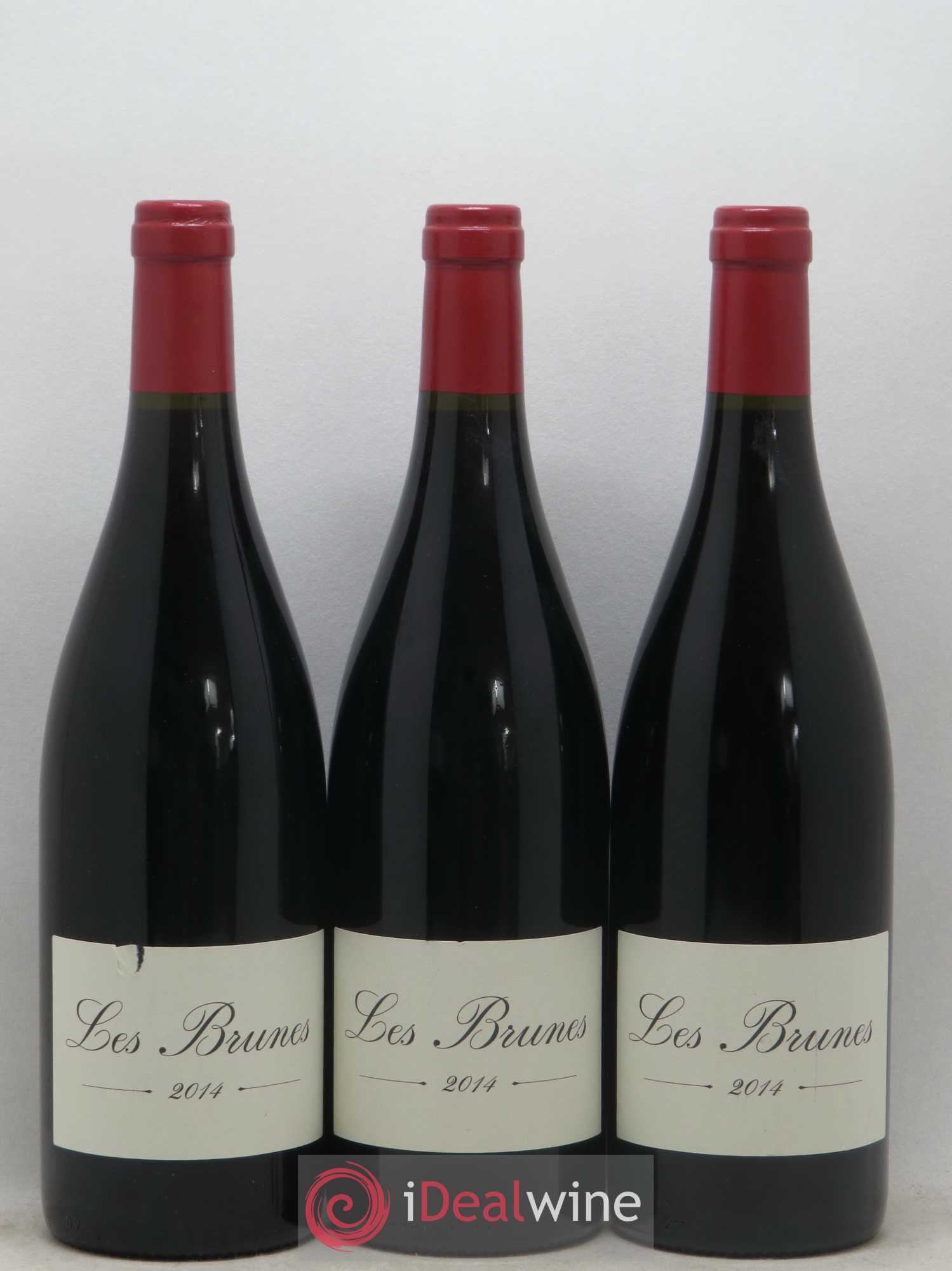 Pays d'Hérault Les Brunes Domaine Les Creisses 2014 - Posten von 3 Flaschen - 0