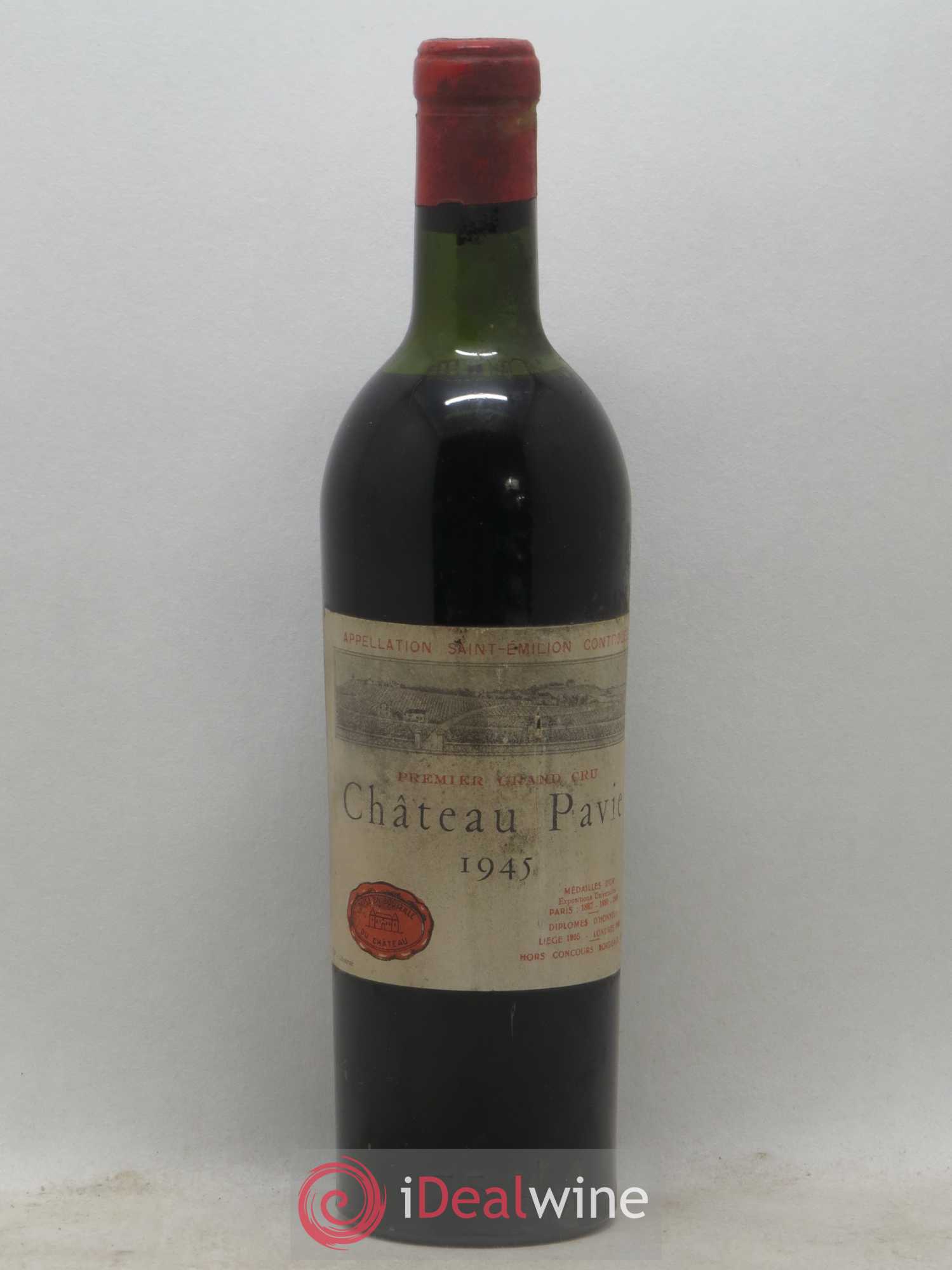 Château Pavie 1er Grand Cru Classé A 1945 - Lot de 1 bouteille - 0