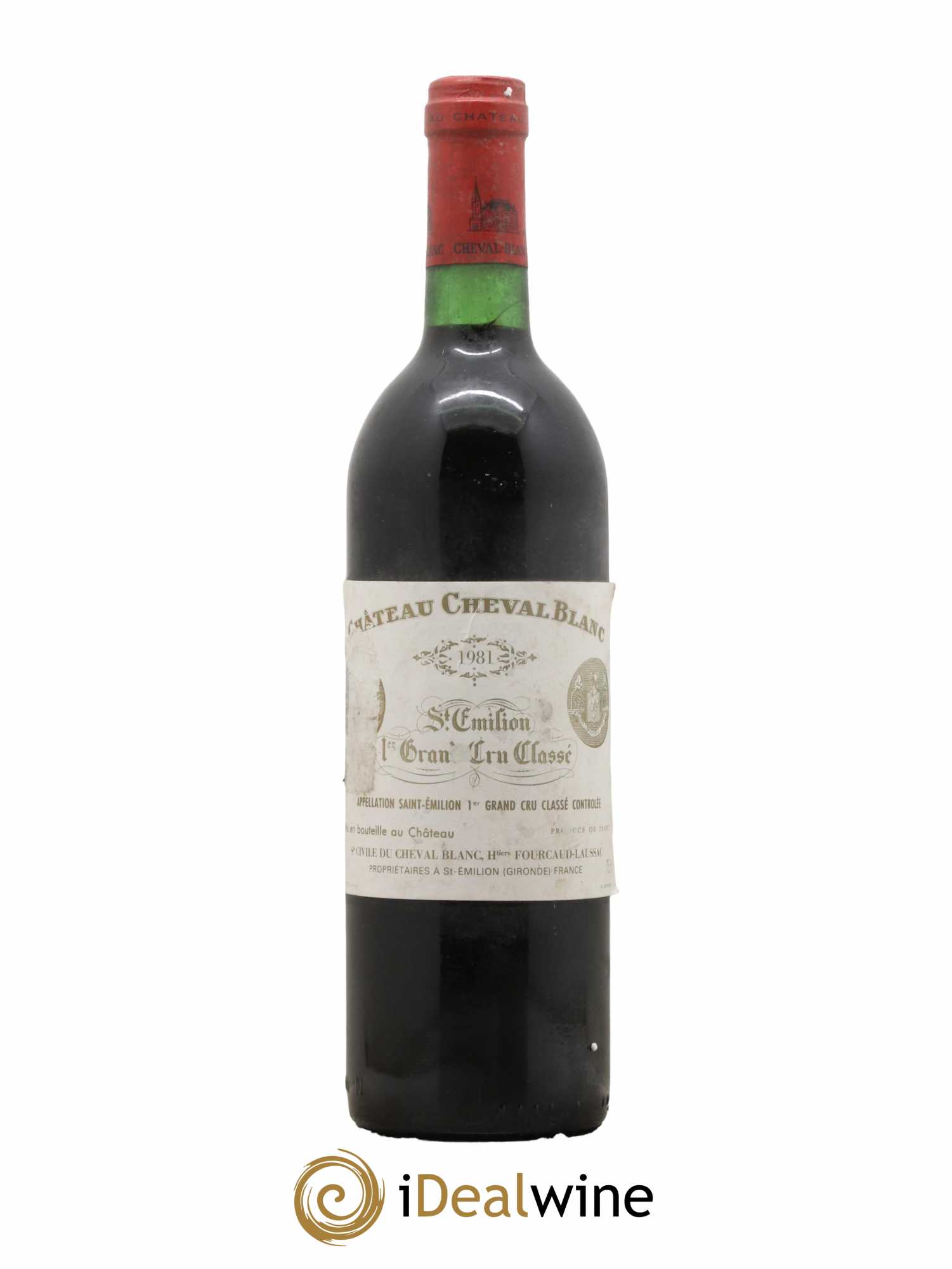 Château Cheval Blanc 1er Grand Cru Classé A 1981 - Lot de 1 bouteille - 0