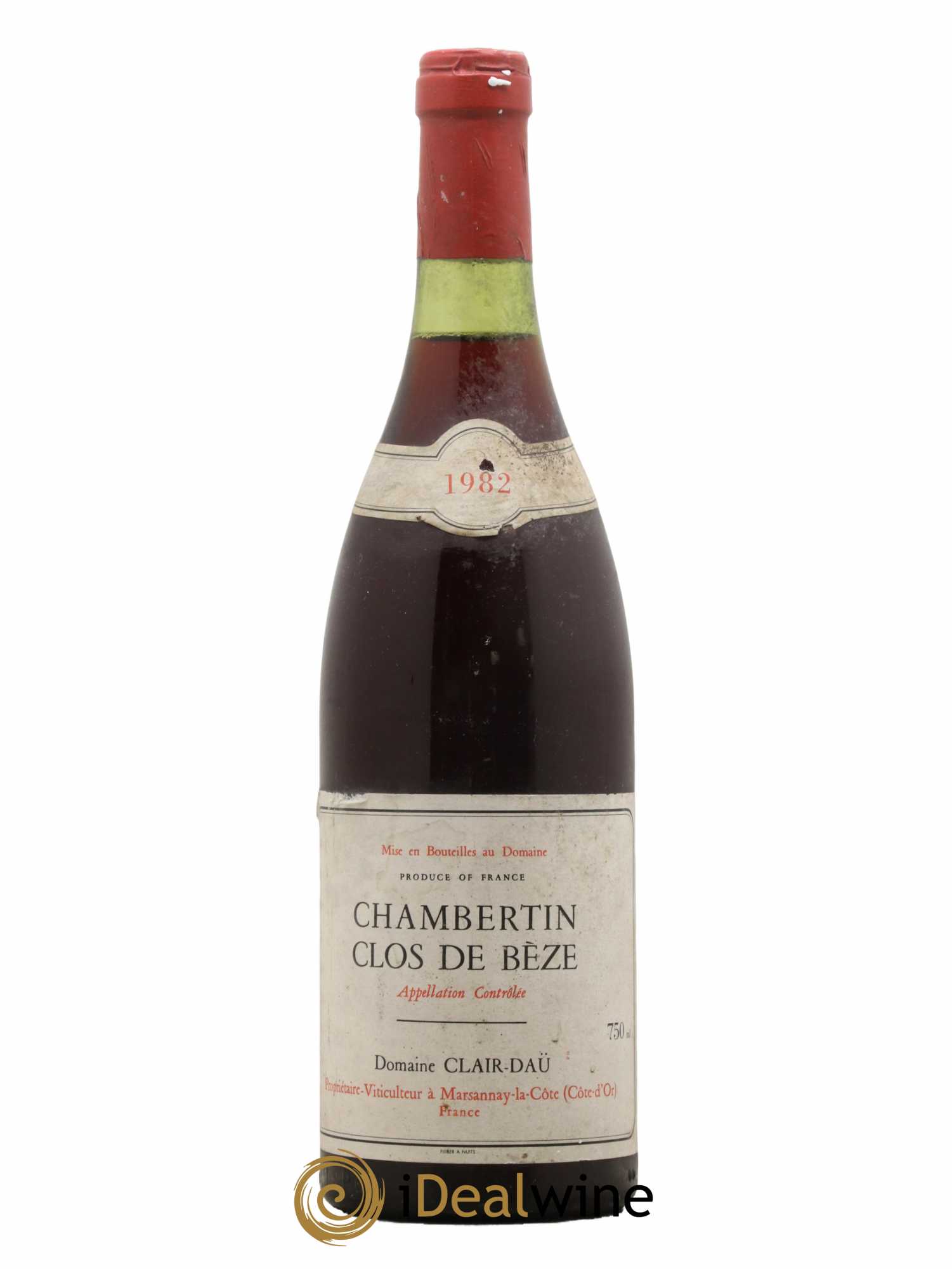 Chambertin Clos de Bèze Grand Cru Clair Daü 1982 - Lot de 1 bouteille - 0