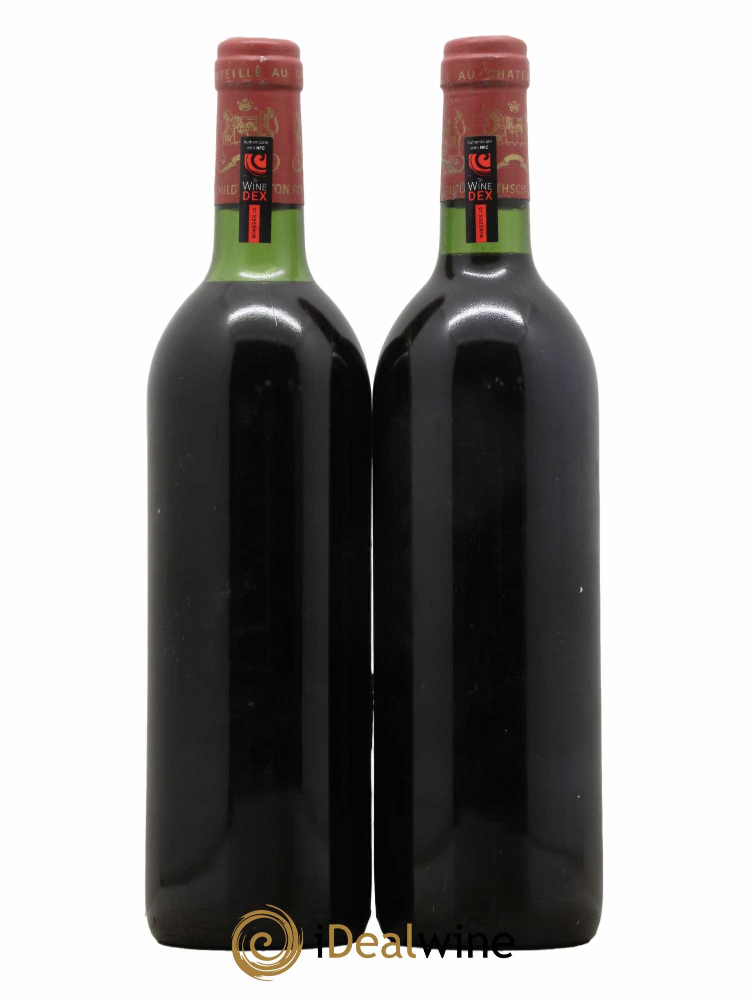 Château Mouton Rothschild 1er Grand Cru Classé 1982 - Lot de 2 bouteilles - 1