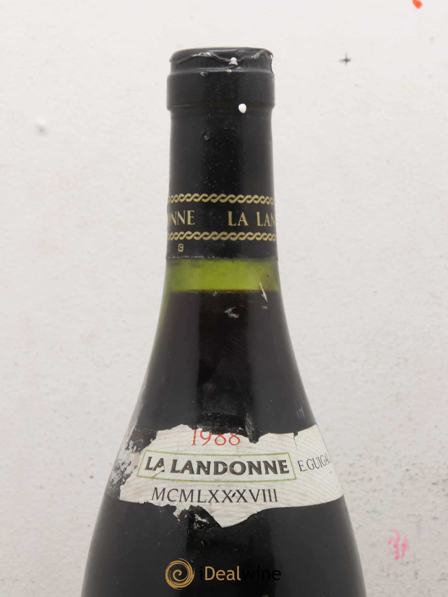 Côte-Rôtie La Landonne Guigal 1988 - Lot de 2 bouteilles - 1