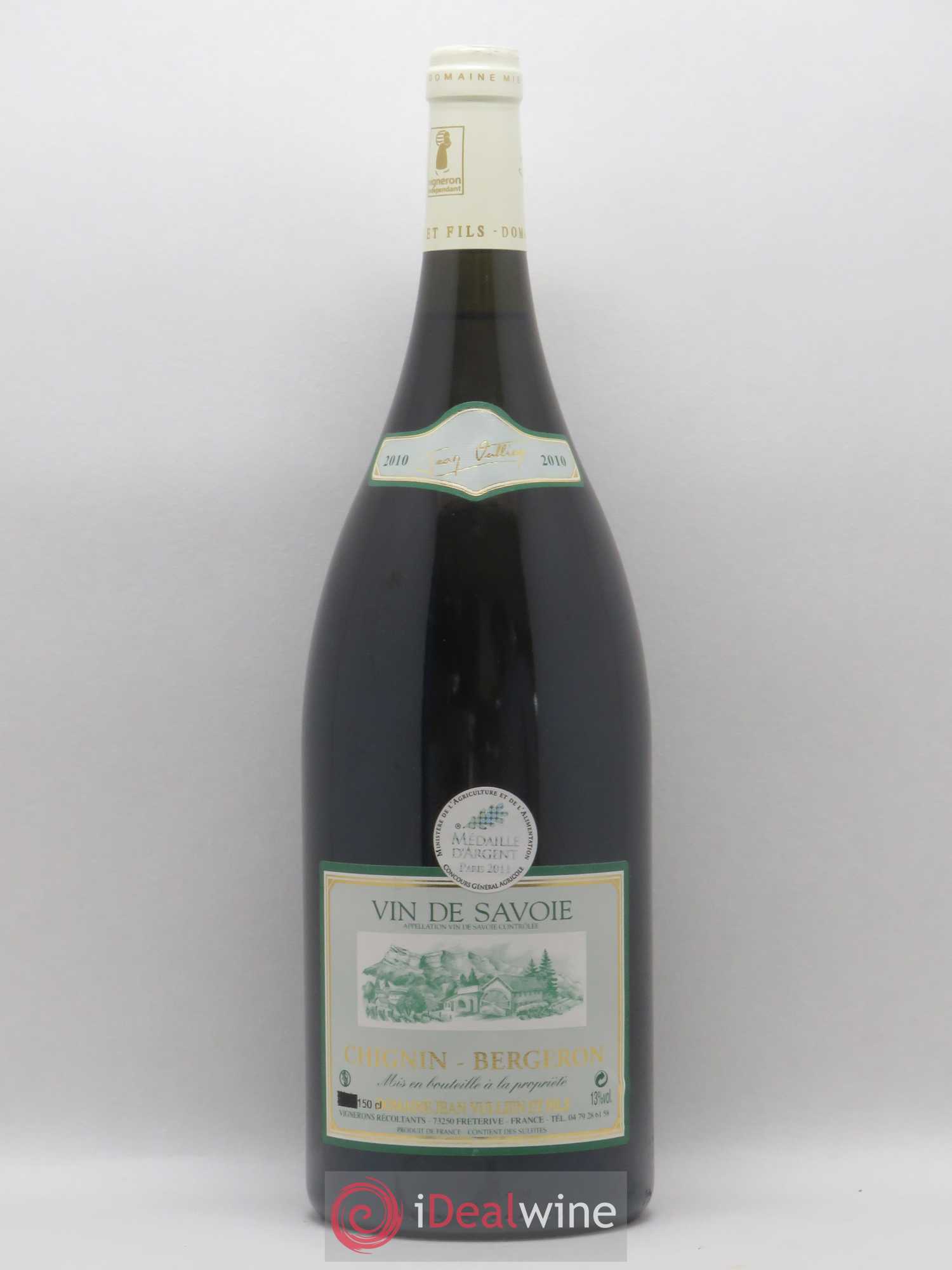 Vin de Savoie Chignin-Bergeron Vullien 2010 - Posten von 1 Magnum - 0