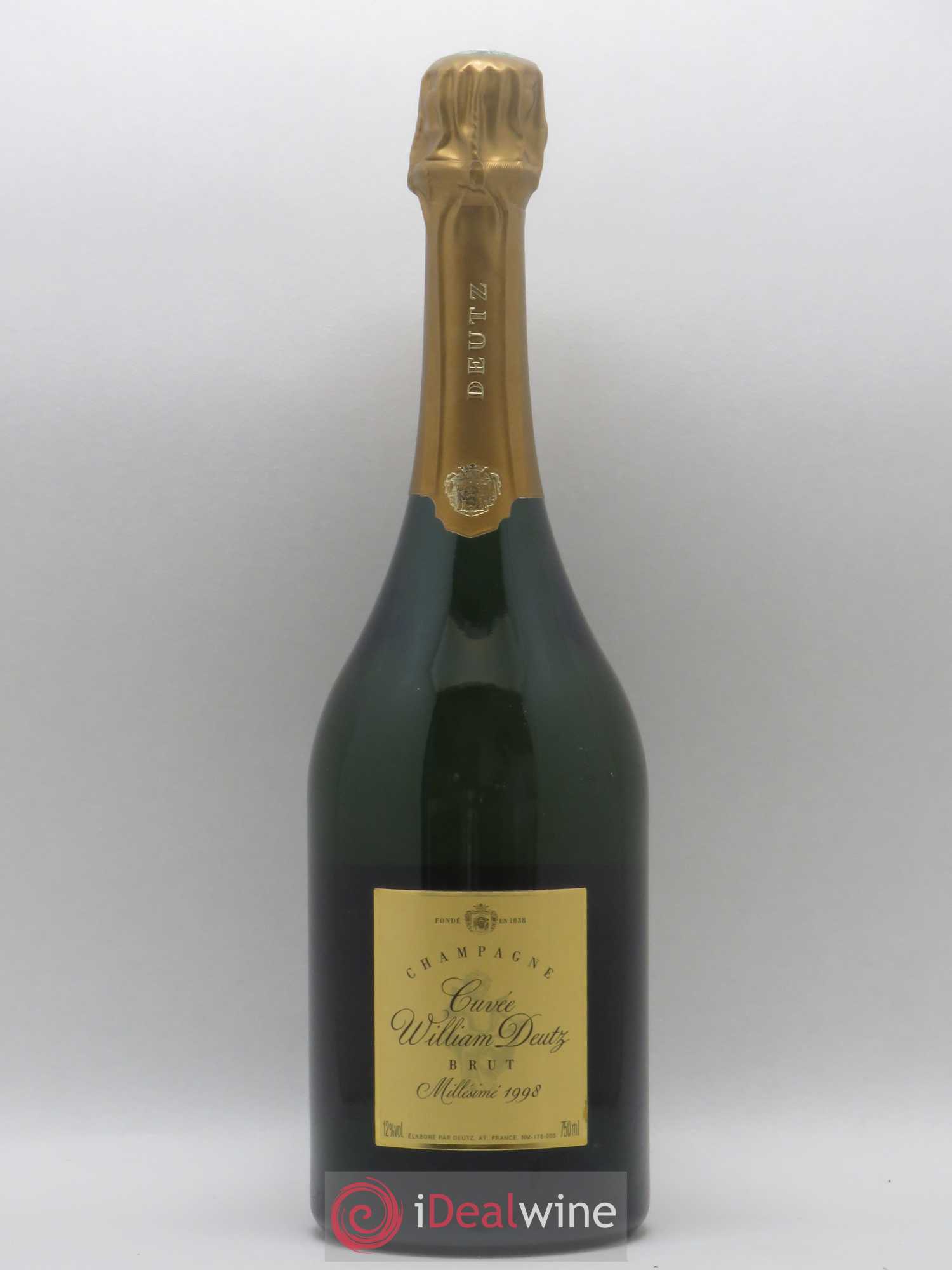 Cuvée William Deutz Deutz 1998 - Lot de 1 bouteille - 0