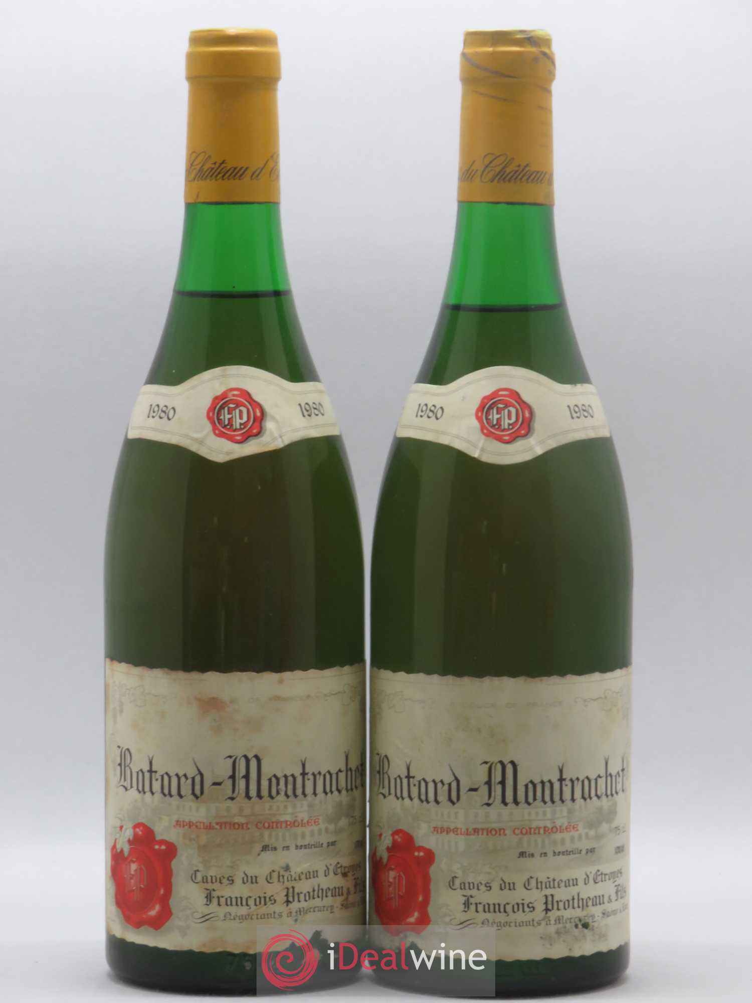 Bâtard-Montrachet Grand Cru François Protheau 1980 - Lot de 2 bouteilles - 0