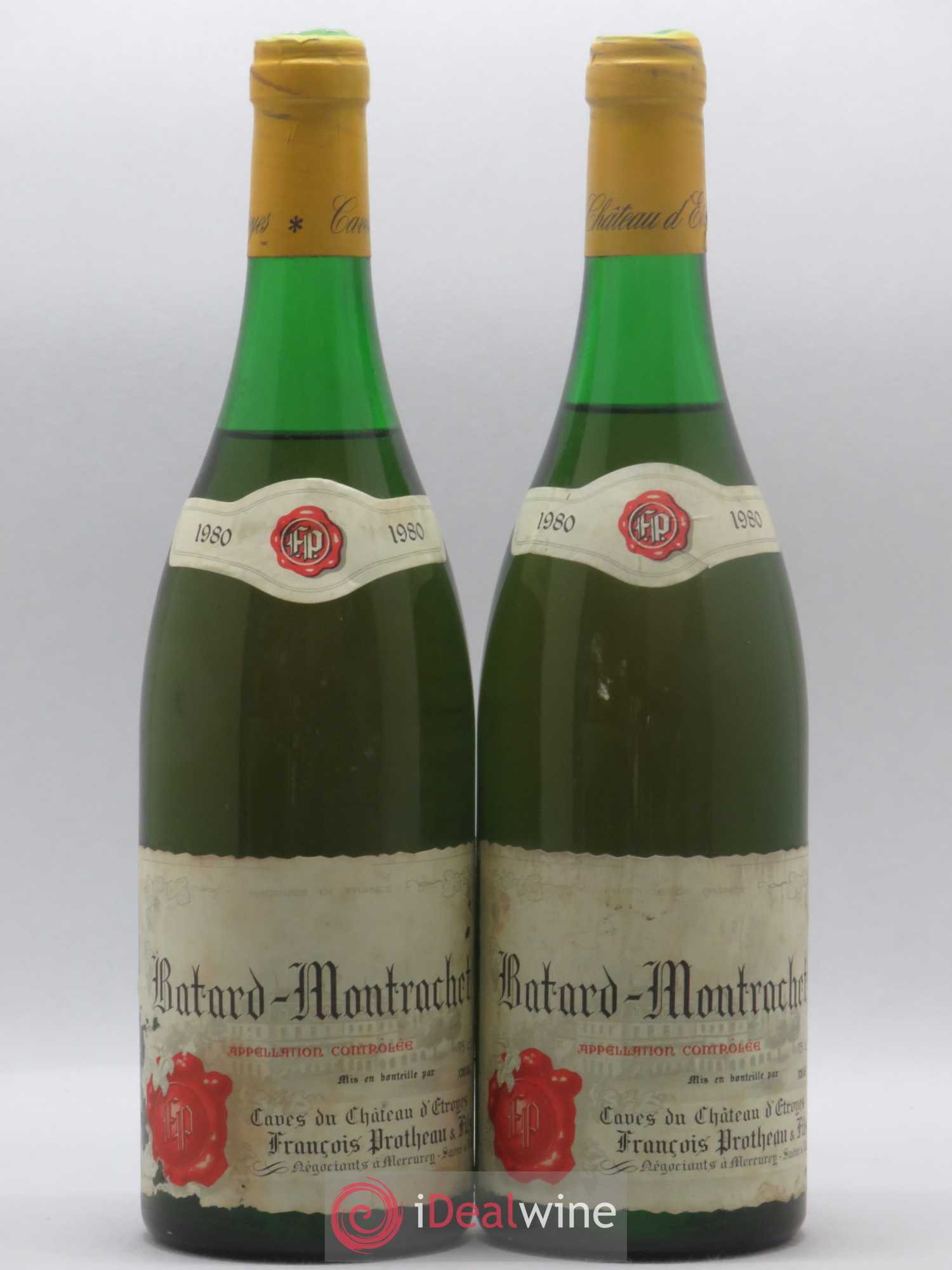 Bâtard-Montrachet Grand Cru François Protheau (sans prix de réserve) 1980 - Posten von 2 Flaschen - 0