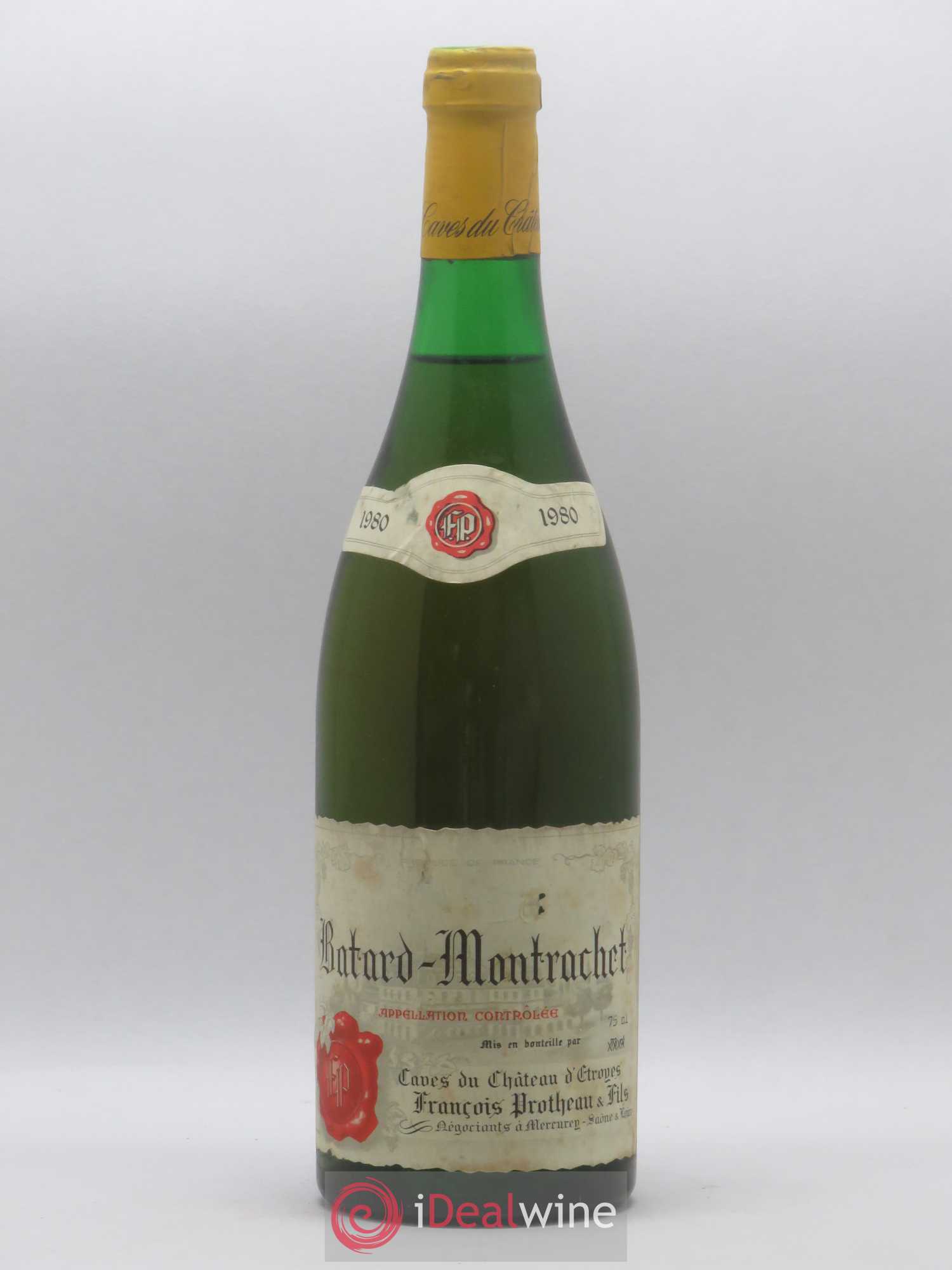 Bâtard-Montrachet Grand Cru François Protheau 1980 - Posten von 1 Flasche - 0