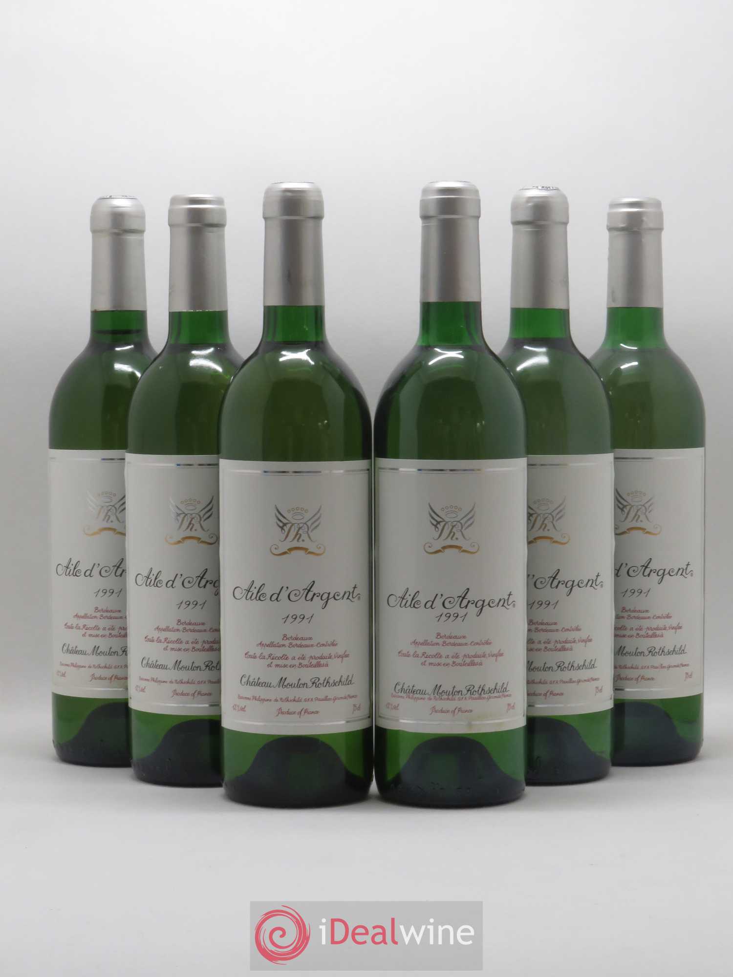 Aile d'Argent 1991 - Lot de 6 bouteilles - 0