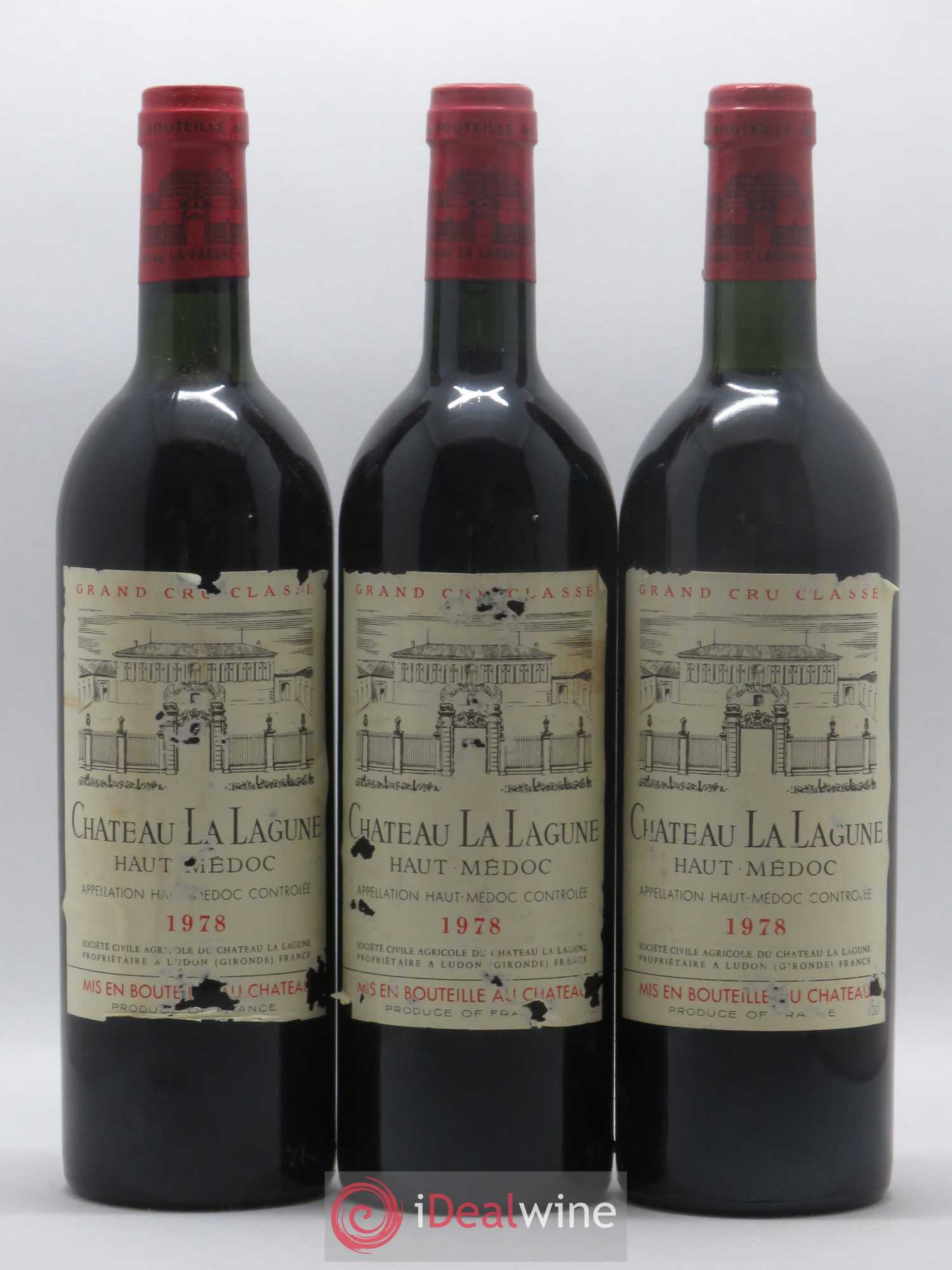 Château la Lagune 3ème Grand Cru Classé 1978 - Lot de 12 bouteilles - 4