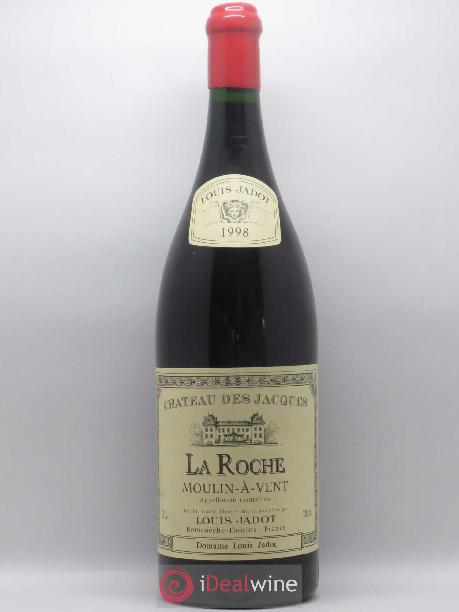 Moulin-à-Vent La Roche Château des Jacques 1998 - Lot de 1 double magnum - 0