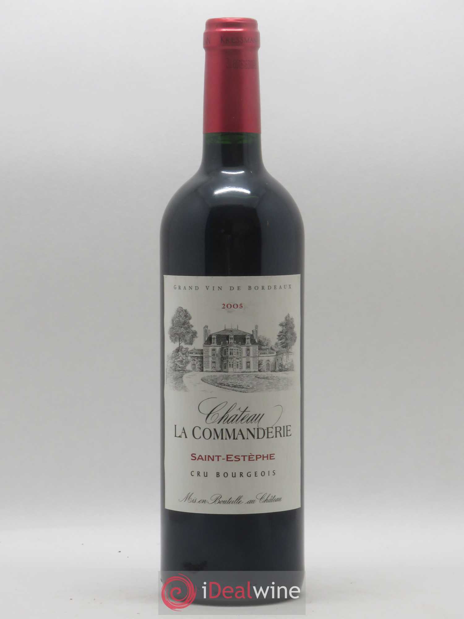 Château la Commanderie Cru Bourgeois 2005 - Lot de 1 bouteille - 0
