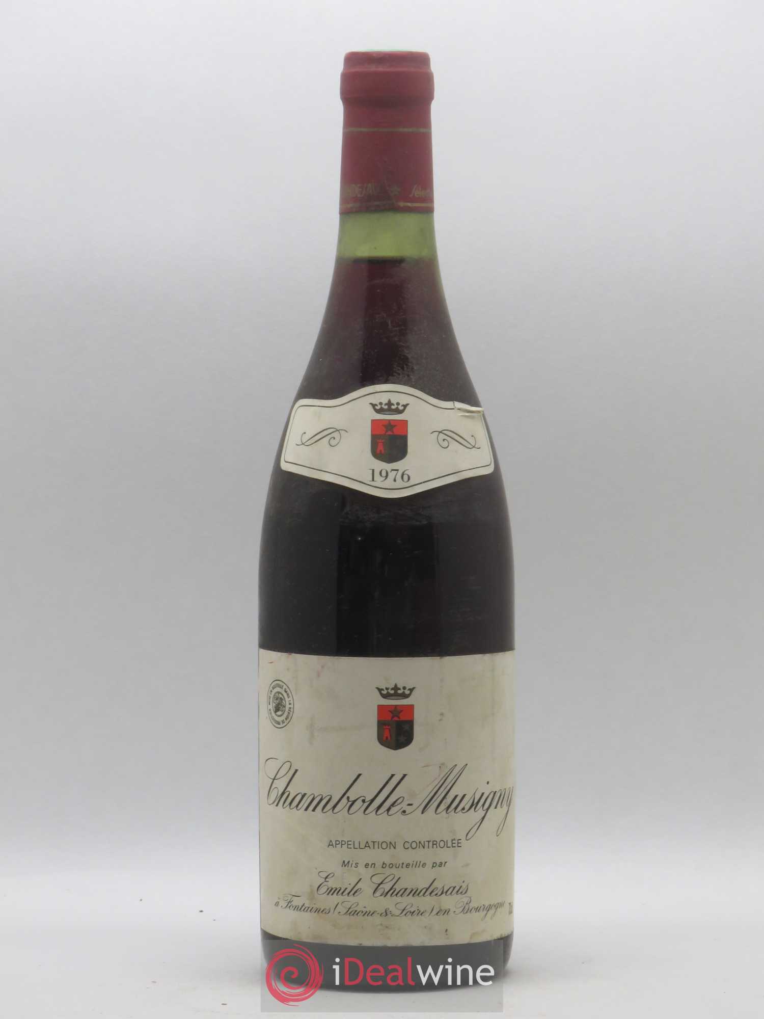 Chambolle-Musigny Emile Chandesais 1976 - Lot de 1 bouteille - 0