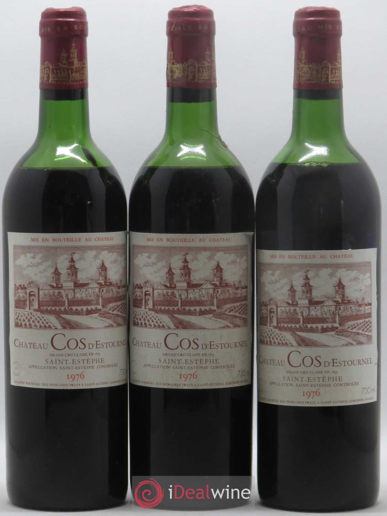 Cos d'Estournel 2ème Grand Cru Classé 1976 - Lot de 12 bouteilles - 1