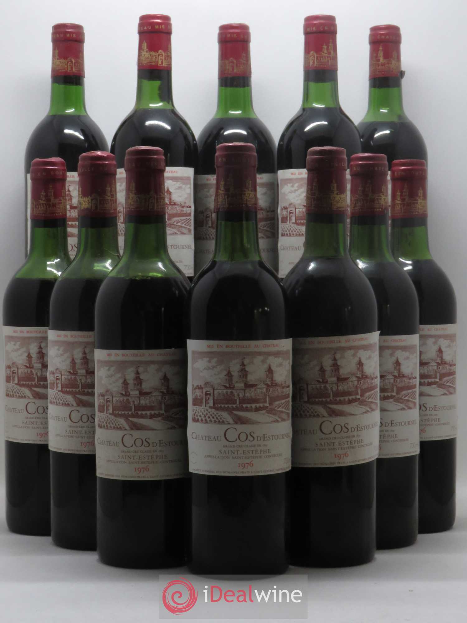 Cos d'Estournel 2ème Grand Cru Classé 1976 - Lot de 12 bouteilles - 0