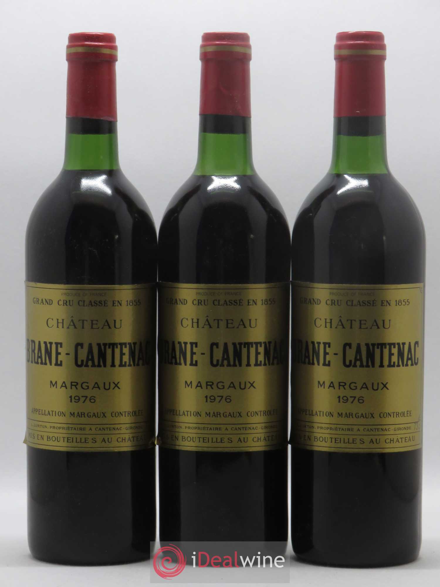 Château Brane Cantenac 2ème Grand Cru Classé 1976 - Posten von 12 Flaschen - 4