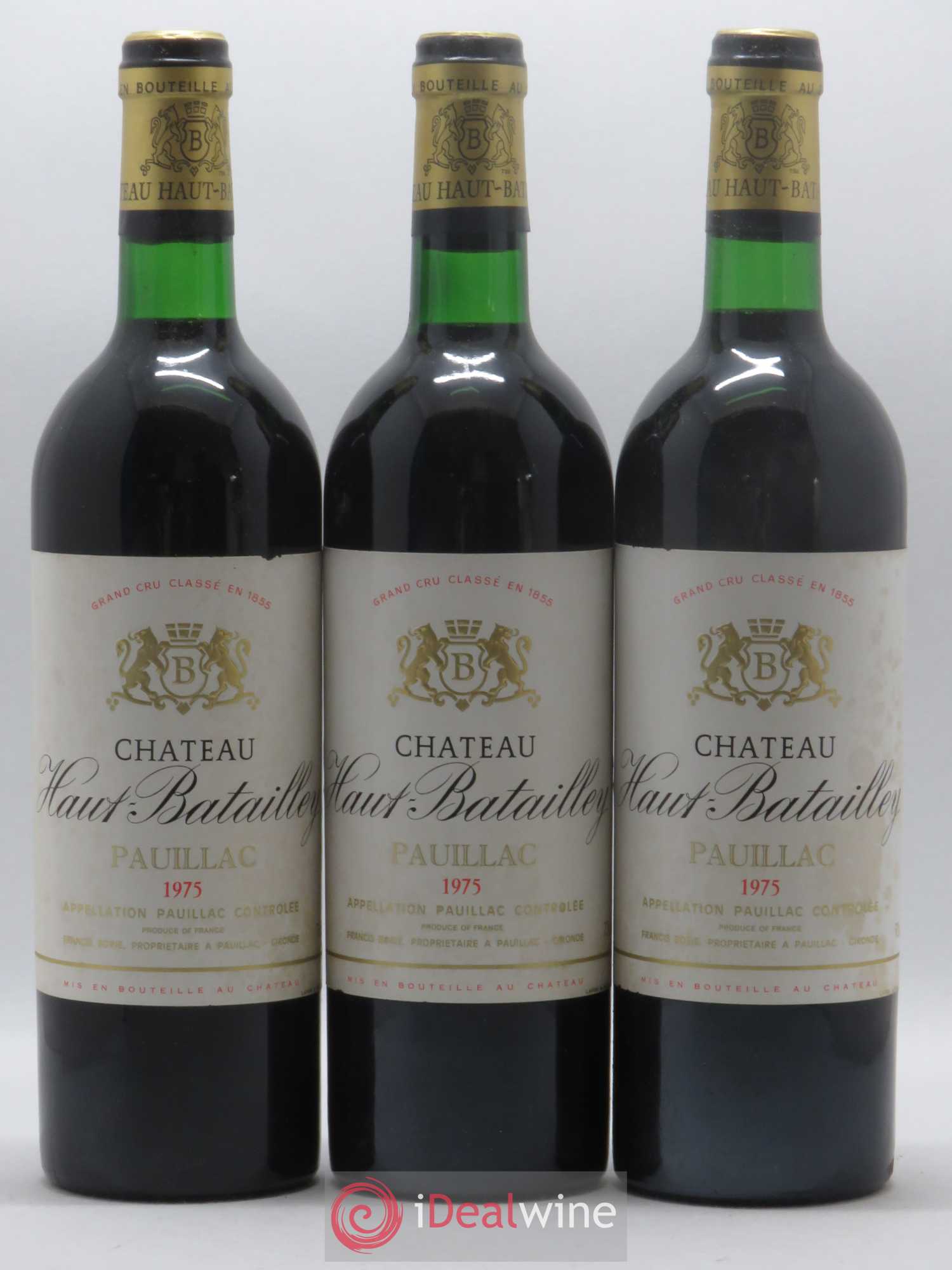 Château Haut Batailley 5ème Grand Cru Classé 1975 - Lot de 12 bouteilles - 4
