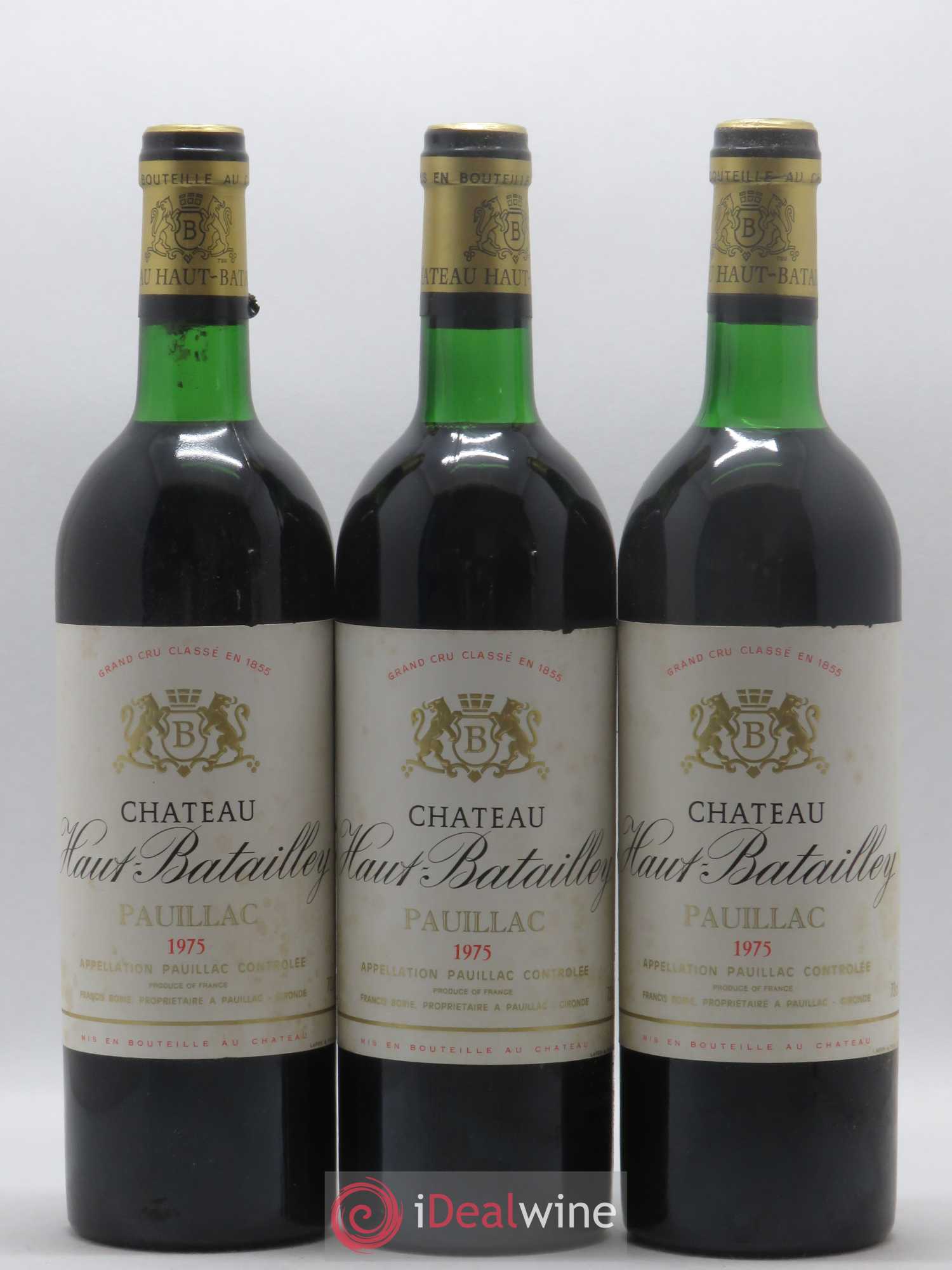 Château Haut Batailley 5ème Grand Cru Classé 1975 - Lot de 12 bouteilles - 2