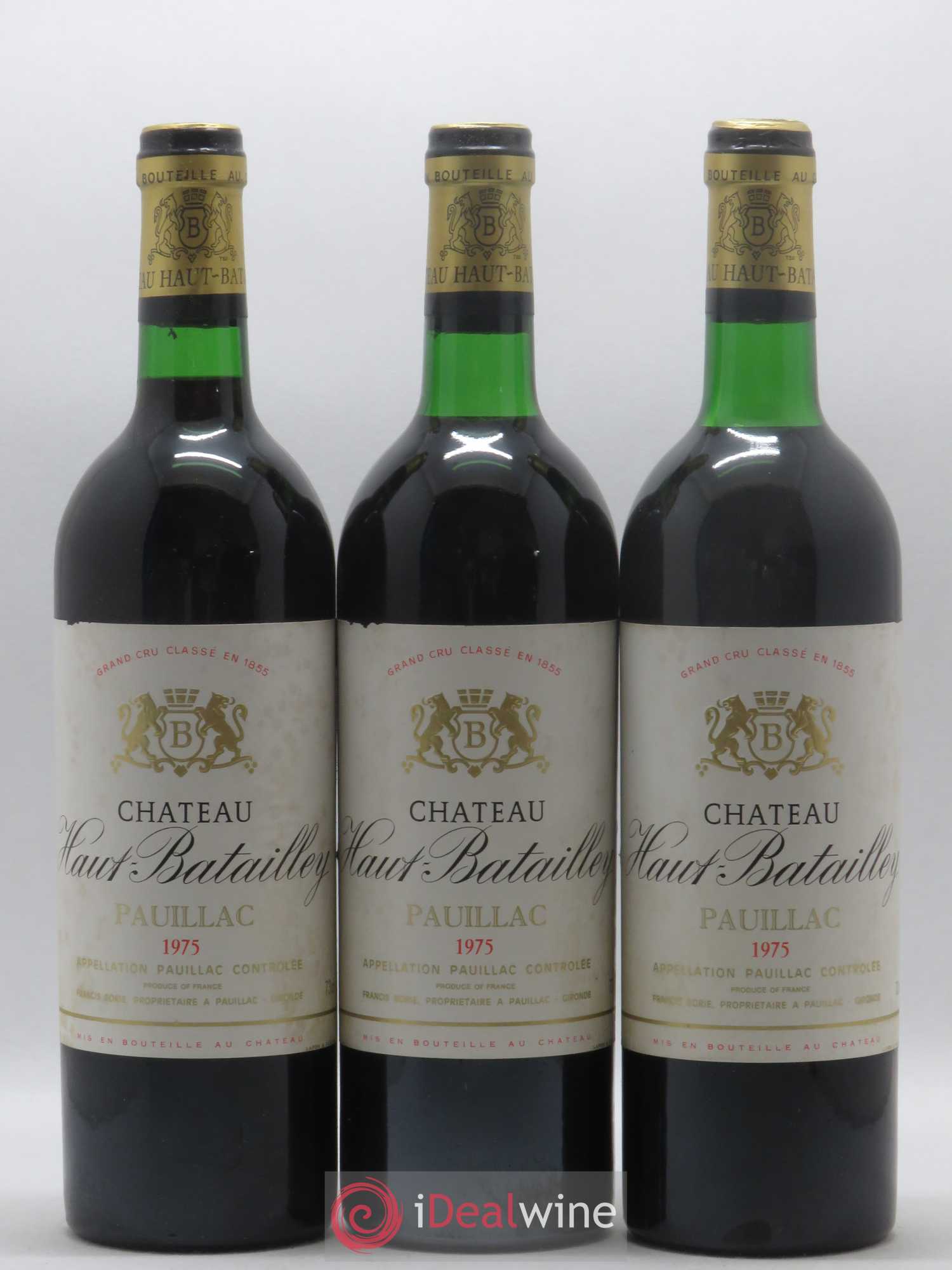 Château Haut Batailley 5ème Grand Cru Classé 1975 - Lot de 12 bouteilles - 3