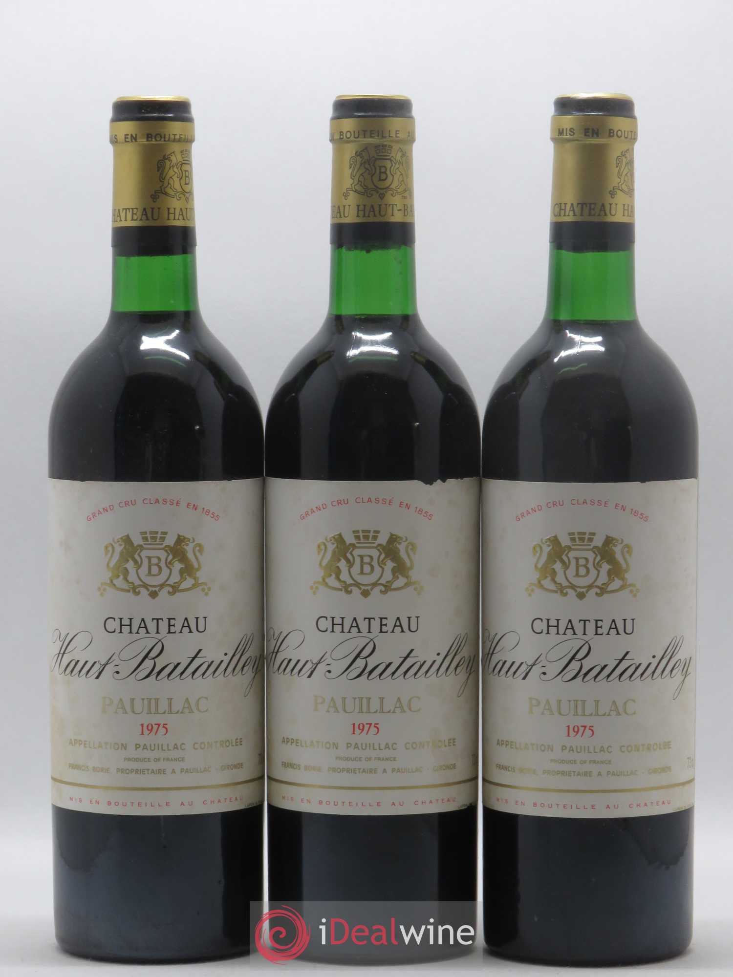 Château Haut Batailley 5ème Grand Cru Classé 1975 - Lot de 12 bouteilles - 4